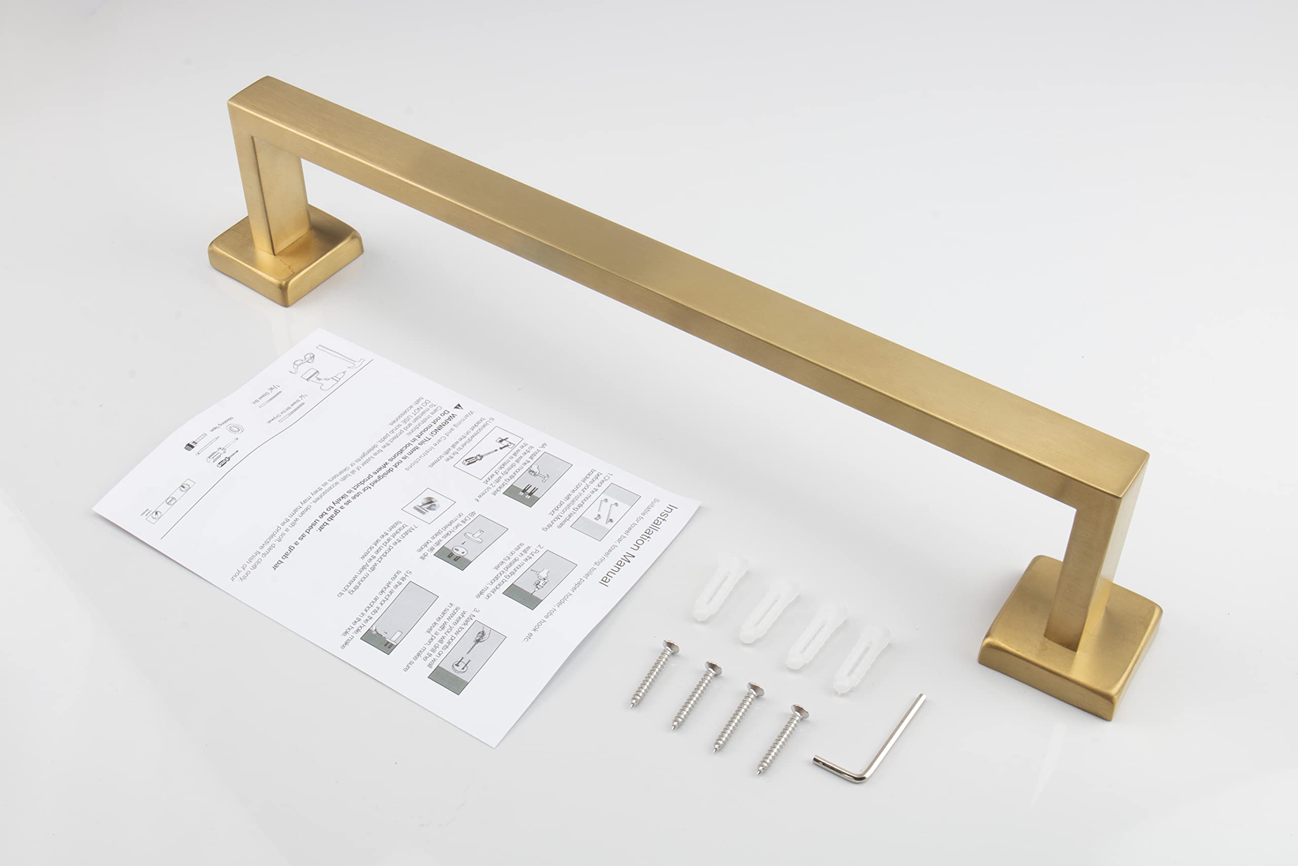 TocTen Premium Stainless Steel Towel Rack - 12