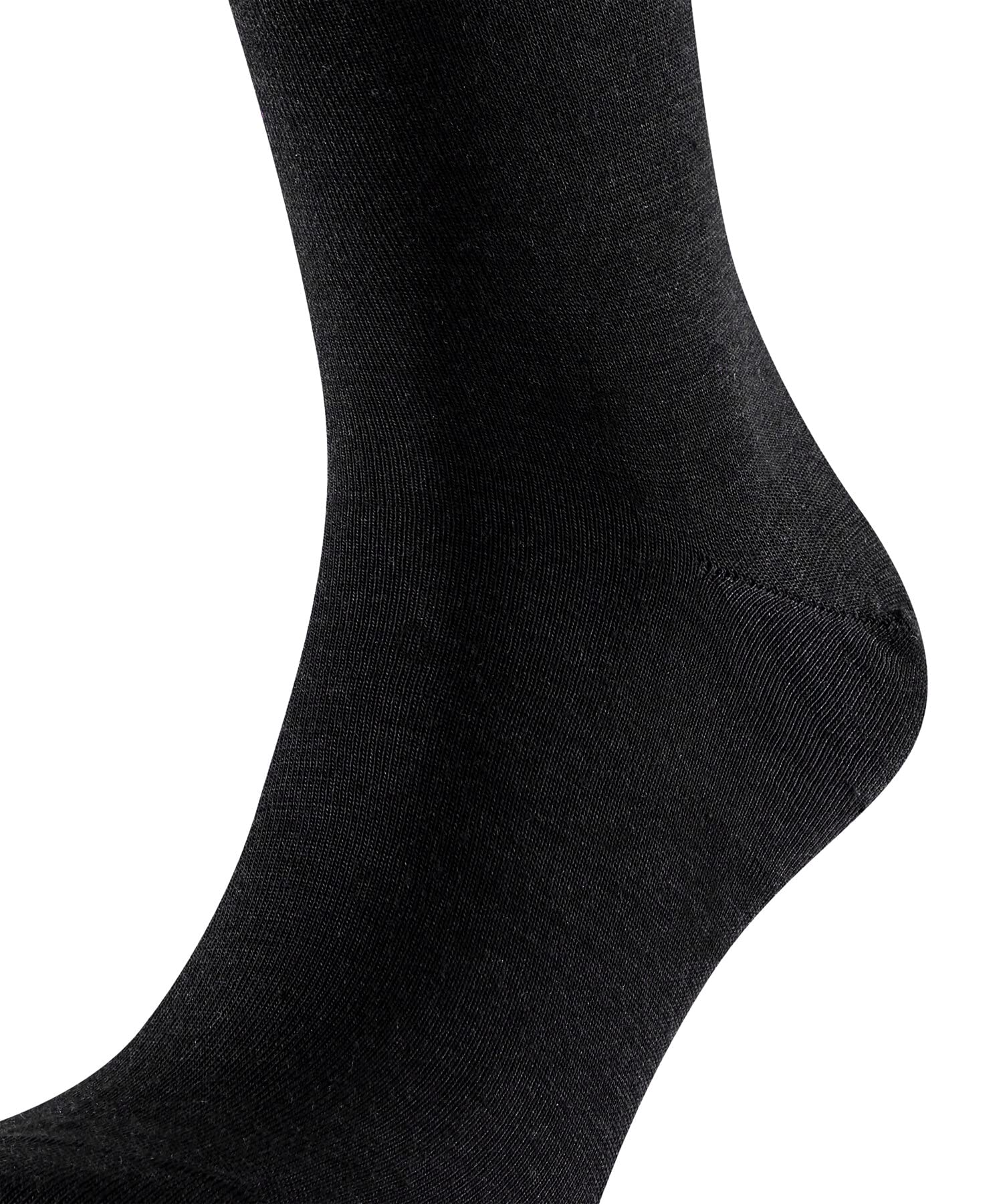 FALKE Men's Knee-High Dress Socks for Travel & Business - Breathable Merino Wool & Cotton Blend - Lightweight Formal Socks for Work, Office & Leisure Wear - Perfect for Airports, Business Trips & Daily Commuting (1 Pair)
