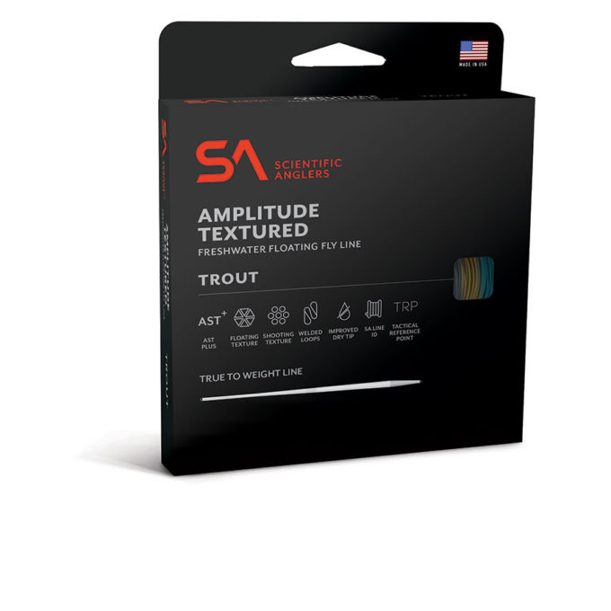 Amplitude Textured Trout WF5 Floating Fly Line - Perfect for Freshwater Fly Fishing & Stream Trout Angling