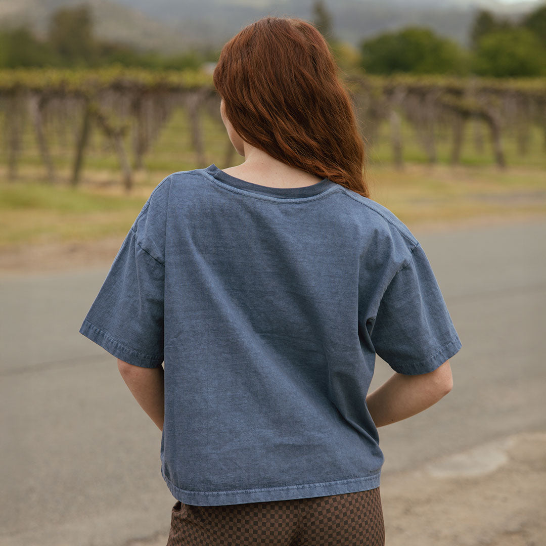 Disney Bambi Oversized T-Shirt for Women - Soft Blue Cotton Graphic Tee - Casual Wear, Lounge, Disney Fan Gift