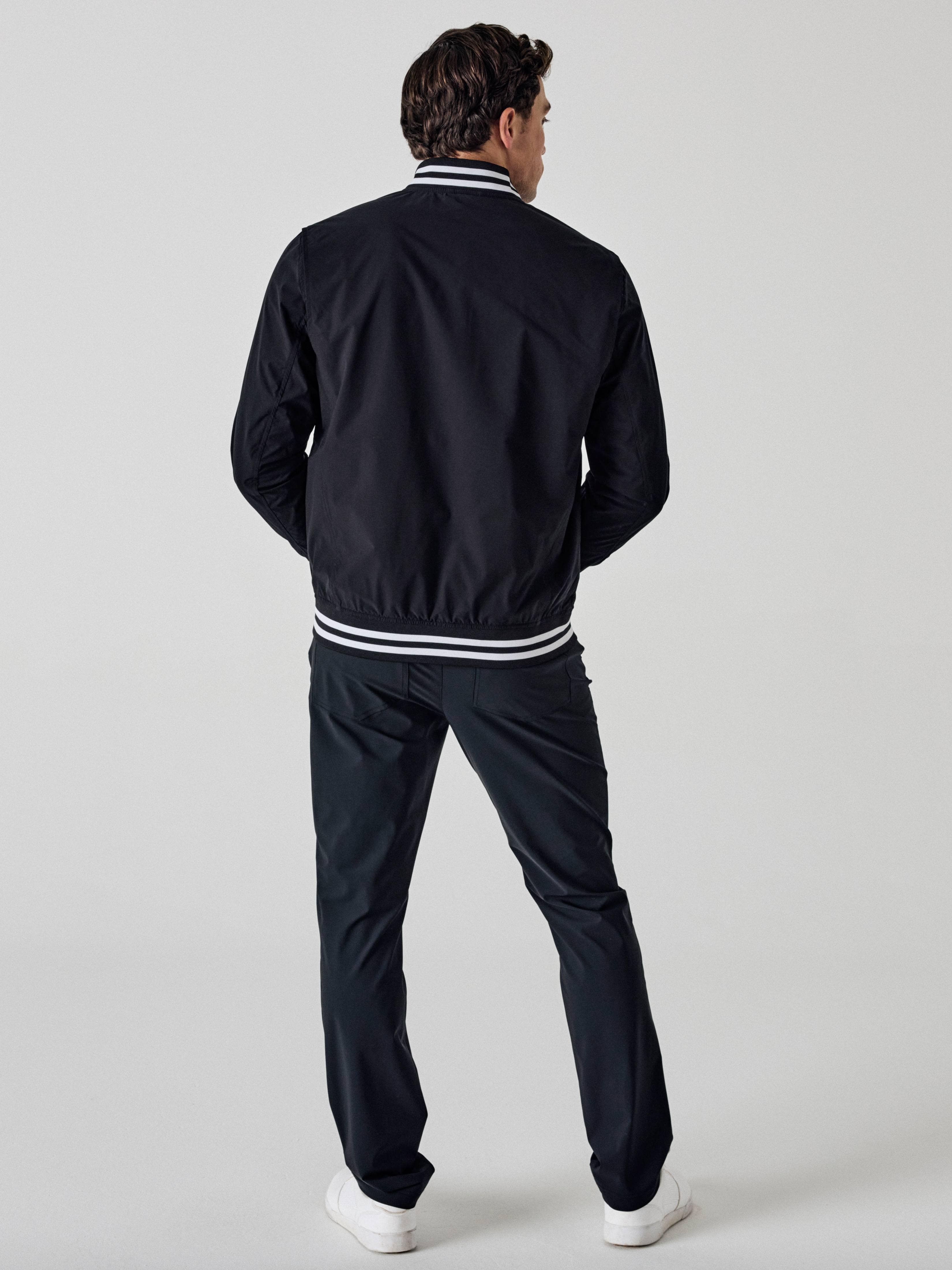 Callaway Legacy Collection Men's Bomber Golf Jacket - Waterproof Windbreaker for Golfing & Outdoor Activities
