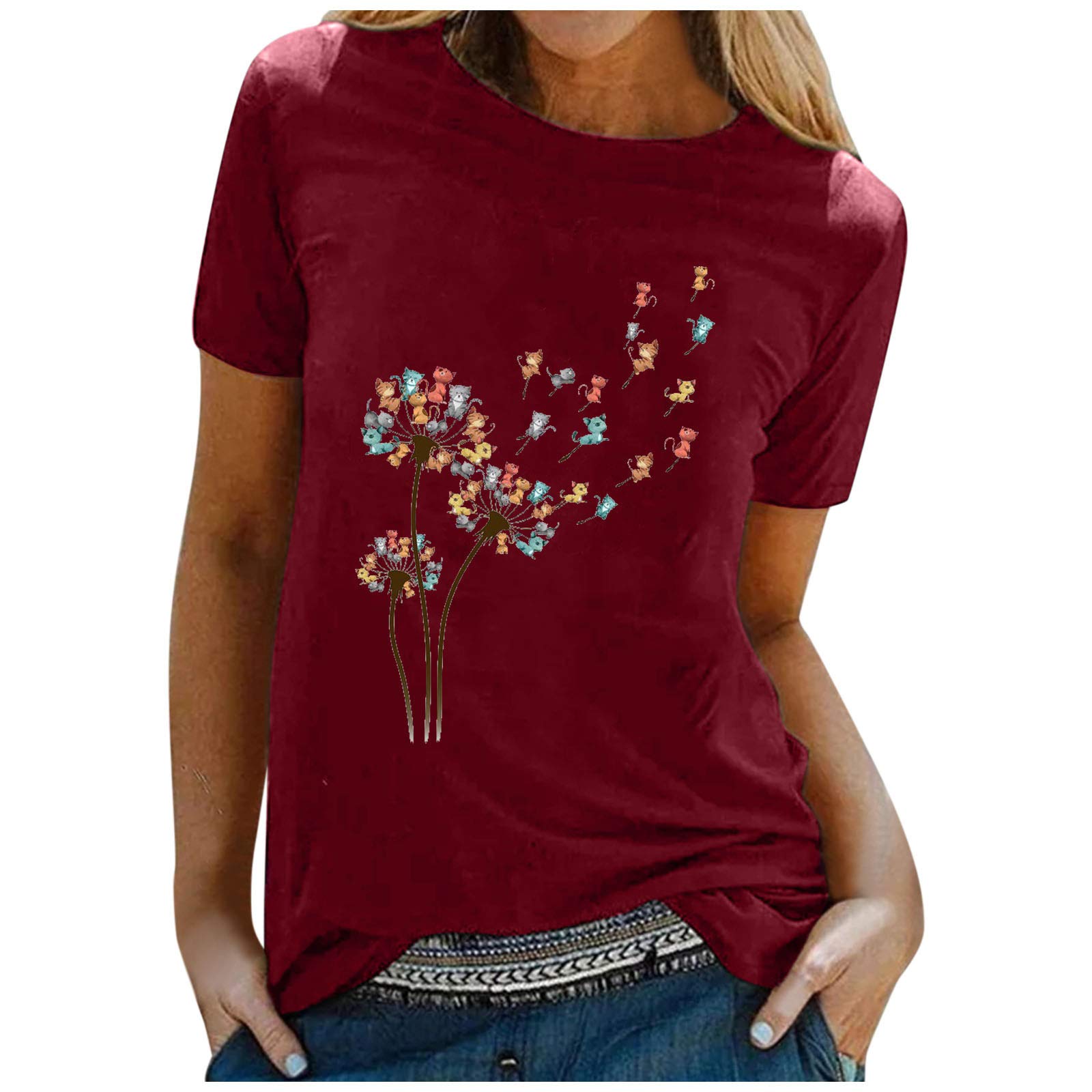 Women's White Long Sleeve T-Shirt - O-Neck Loose Fit Casual Top for Everyday Wear | Perfect for Work, Weekend Outfits & Layering
