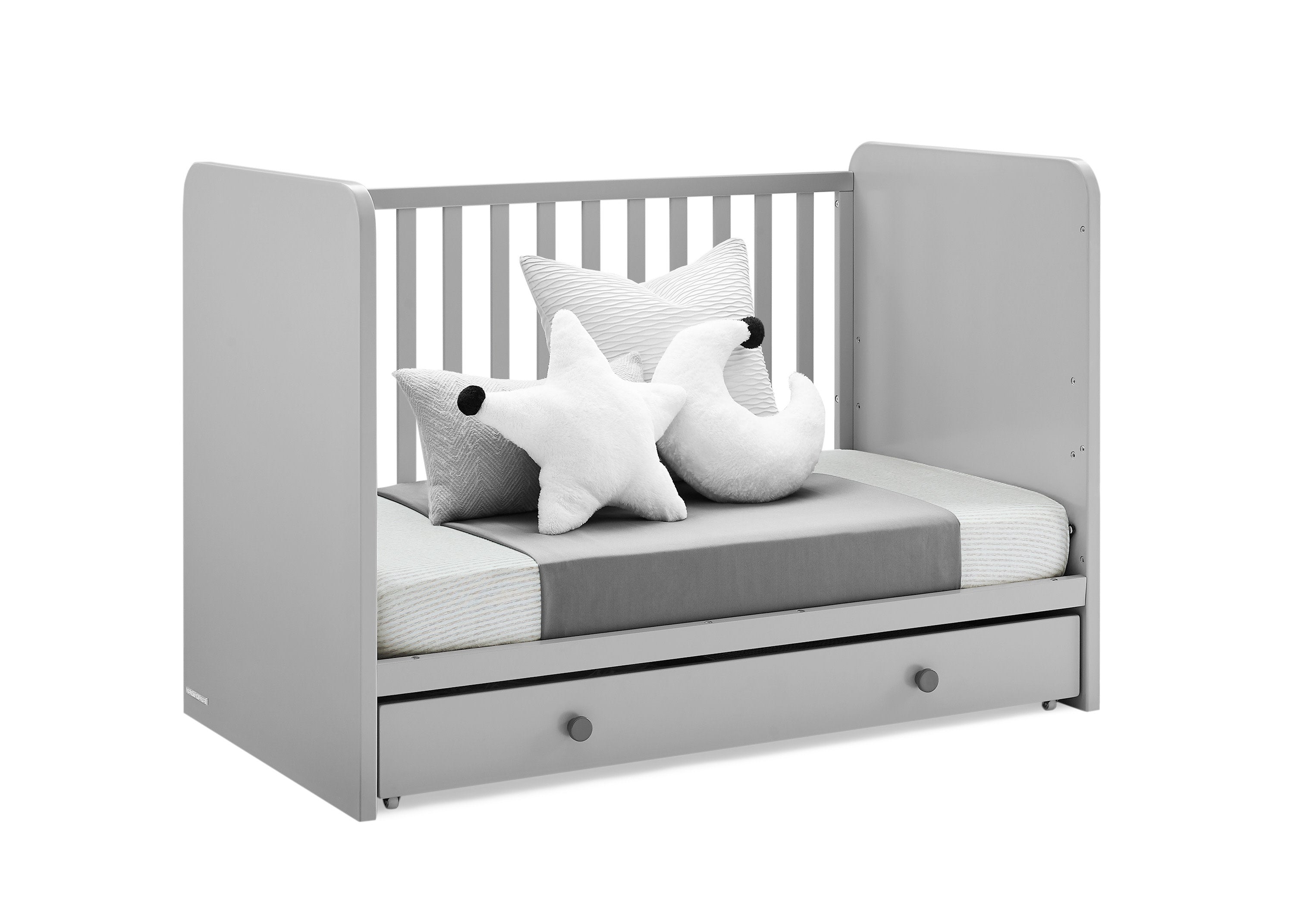 BabyGap Graham 4-in-1 Convertible Crib with Storage Drawer - Nursery Furniture for Newborns to Toddlers - Perfect for Small Spaces & Modern Nurseries