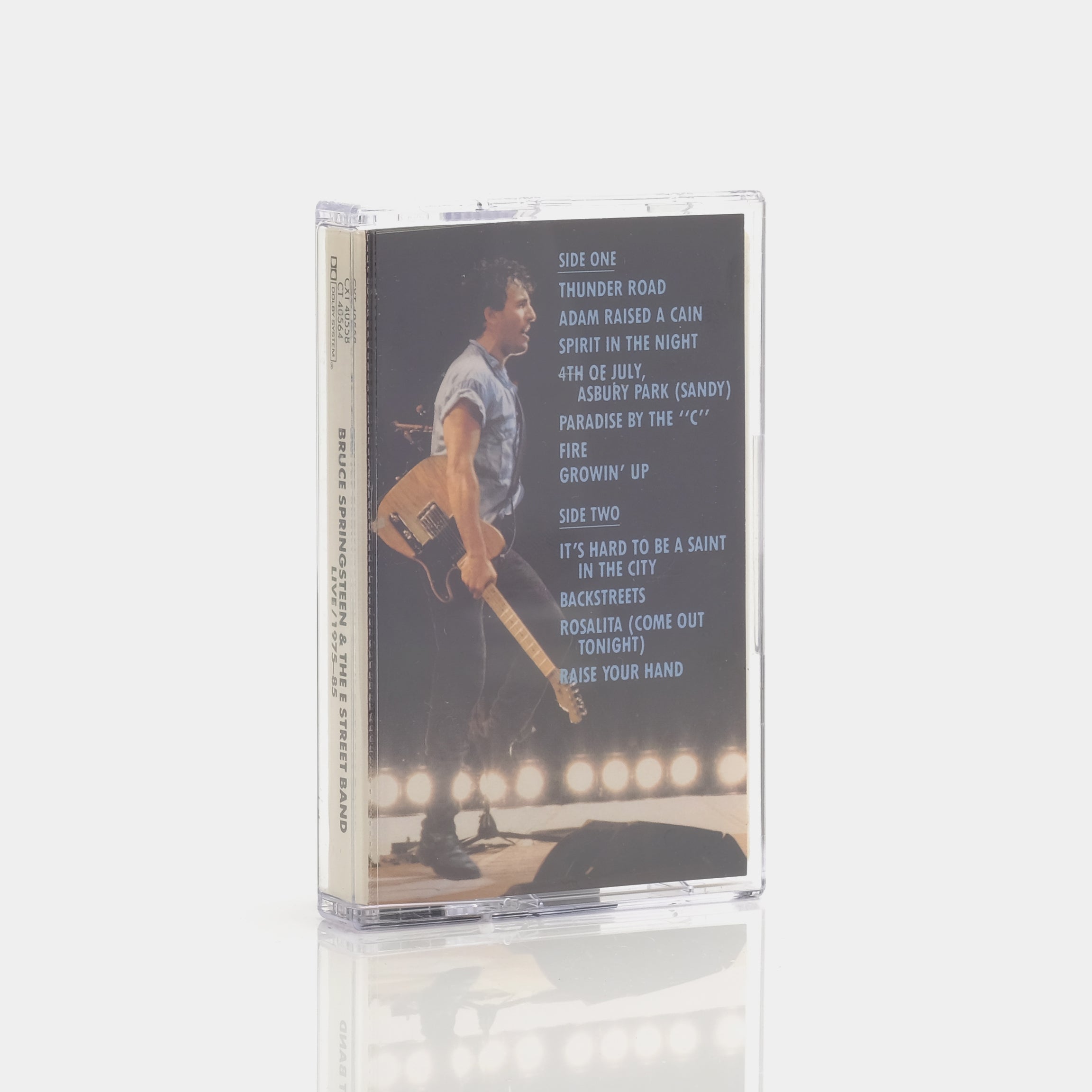 Bruce Springsteen & The E Street Band Live 1975-85 Cassette Tape - Vintage Concert Recording for Music Collectors & Retro Music Lovers - Perfect for Home Listening, Car Audio & Gift Giving