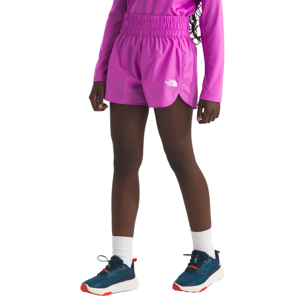 The North Face Youth Girls' Never Stop Woven Shorts - Lightweight Quick-Dry Athletic Shorts for Hiking, Running & Outdoor Activities