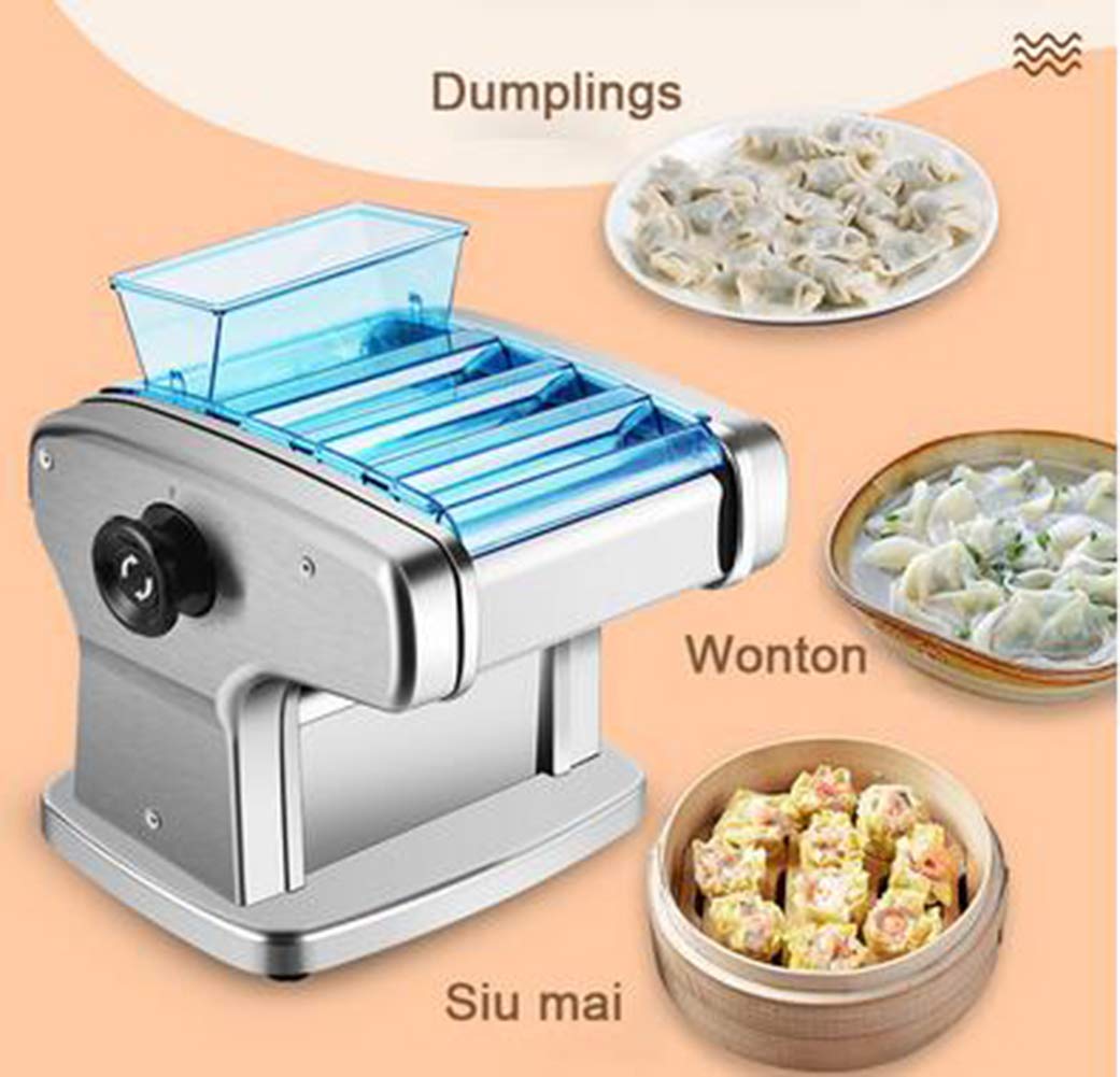 Premium Electric Pasta Maker Machine - 9-Speed Adjustable Thickness (2.5mm/4mm/9mm) with Spaghetti Roller & Hanger - 220V Automatic Noodle Press for Homemade Pasta - Perfect for Italian Cuisine, Family Dinners & Restaurant Use