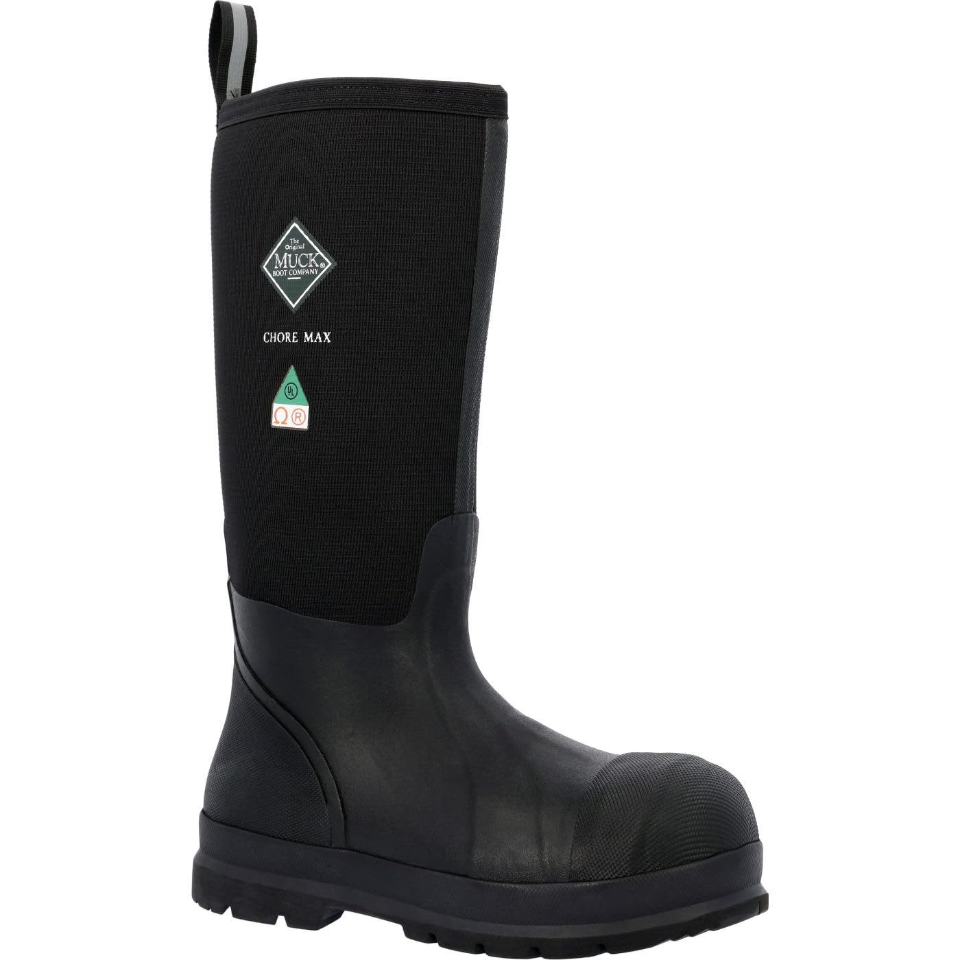 MUCK Men's Chore Max Hi Industrial Boot - Waterproof Work Boots for Construction, Farming & Outdoor Jobs - Heavy Duty Safety Shoes for Tough Working Conditions