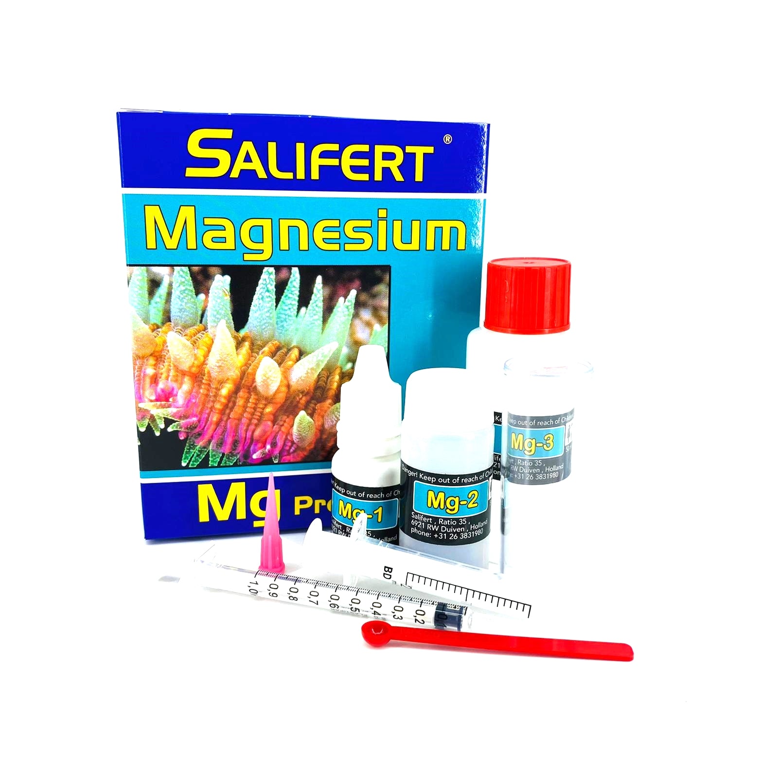 SALIFERT Magnesium Profi Test Kit for Saltwater Aquariums - Accurate Mg Testing for Reef Tanks, Marine Fish & Coral Care