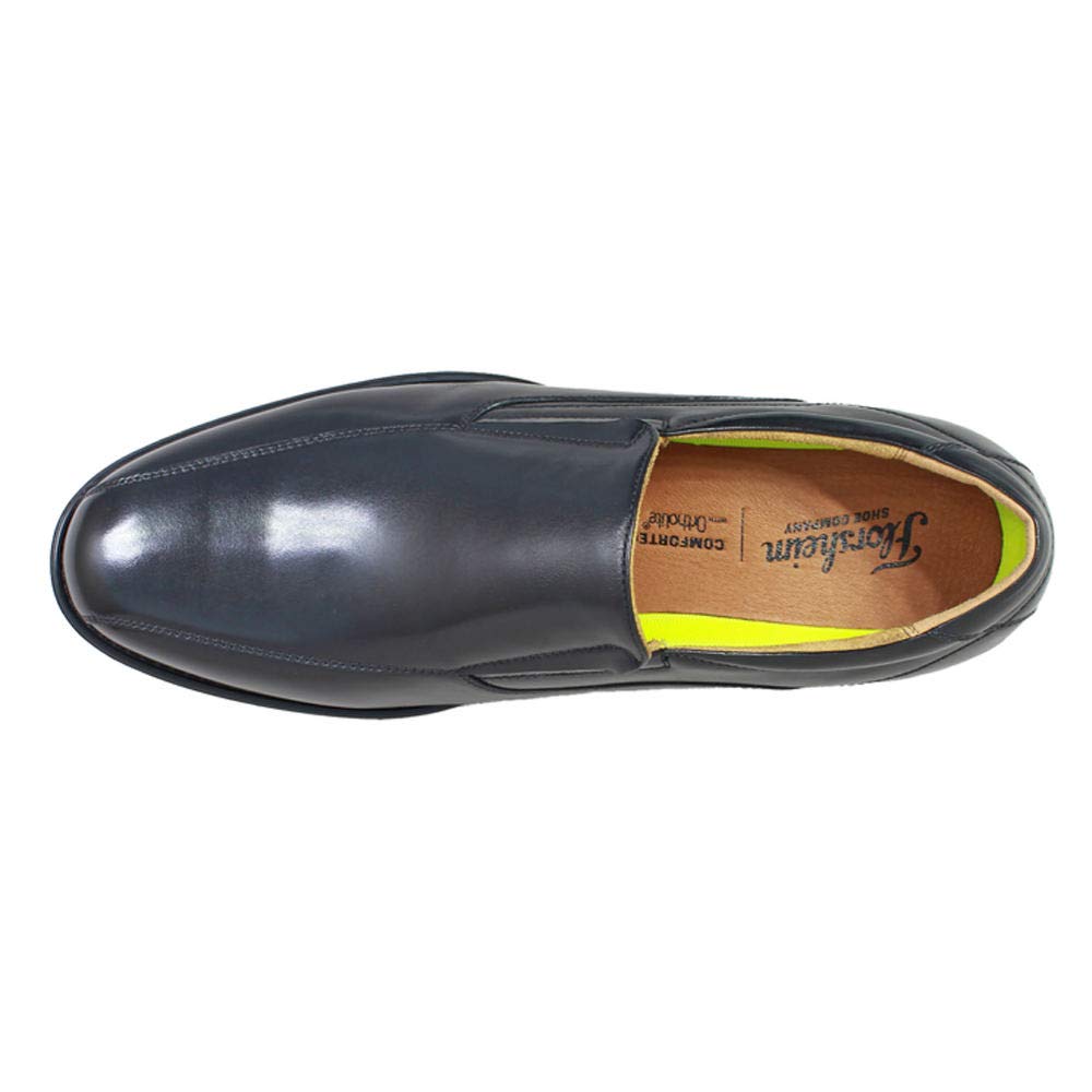 Florsheim Midtown Bike Toe Slip-On Men's Casual Loafers - Comfortable Slip-On Shoes for Work, Office & Everyday Wear