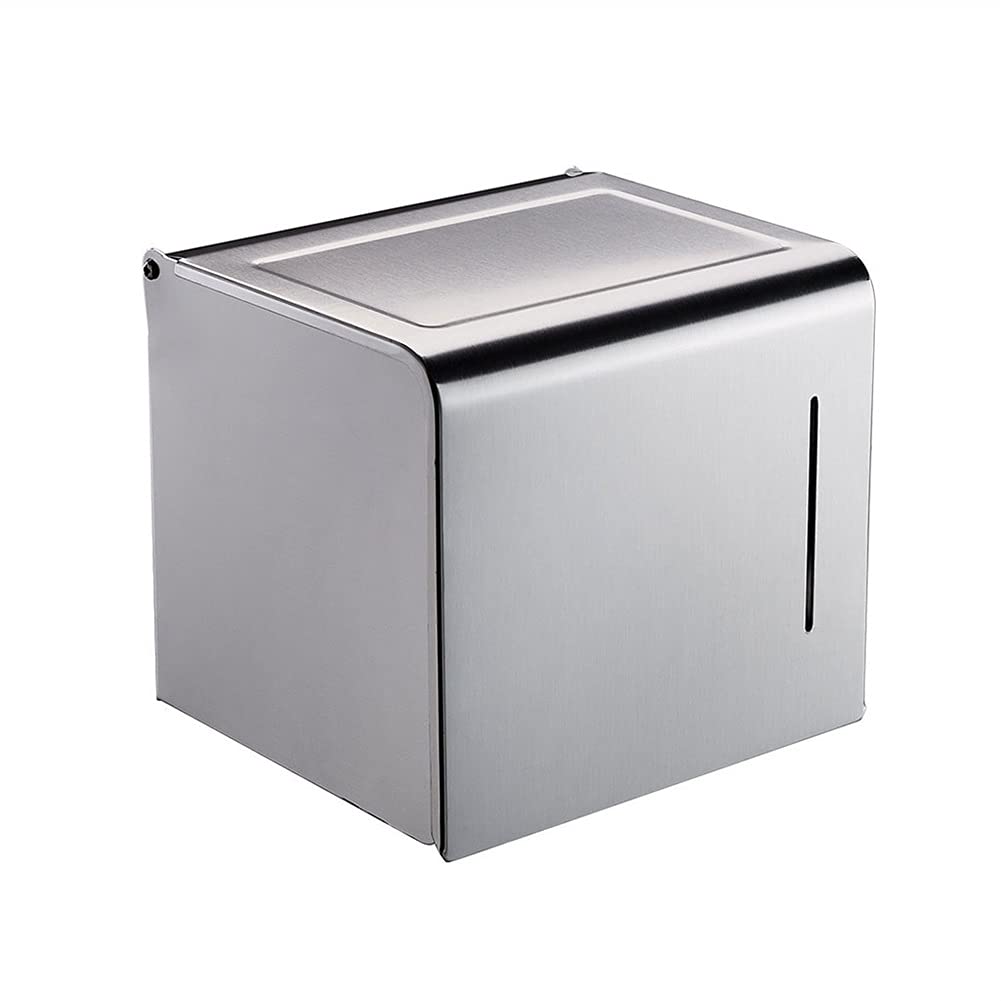 Wall Mounted Paper Towel Holder - Waterproof Aluminum Bathroom Tissue Dispenser (15.9