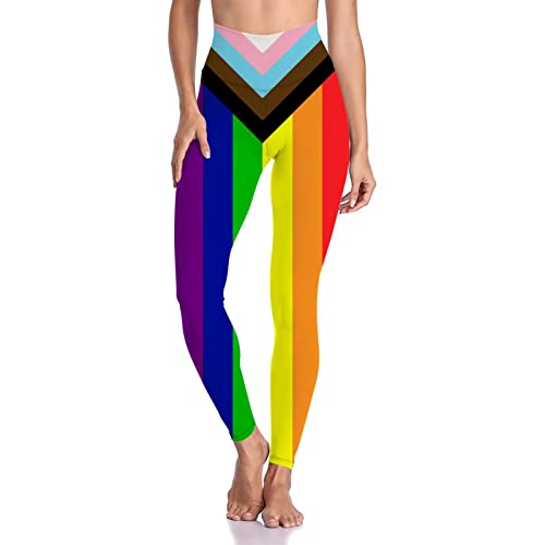 80s Tiger Print Leggings for Women - Soft Stretchy Yoga & Workout Pants