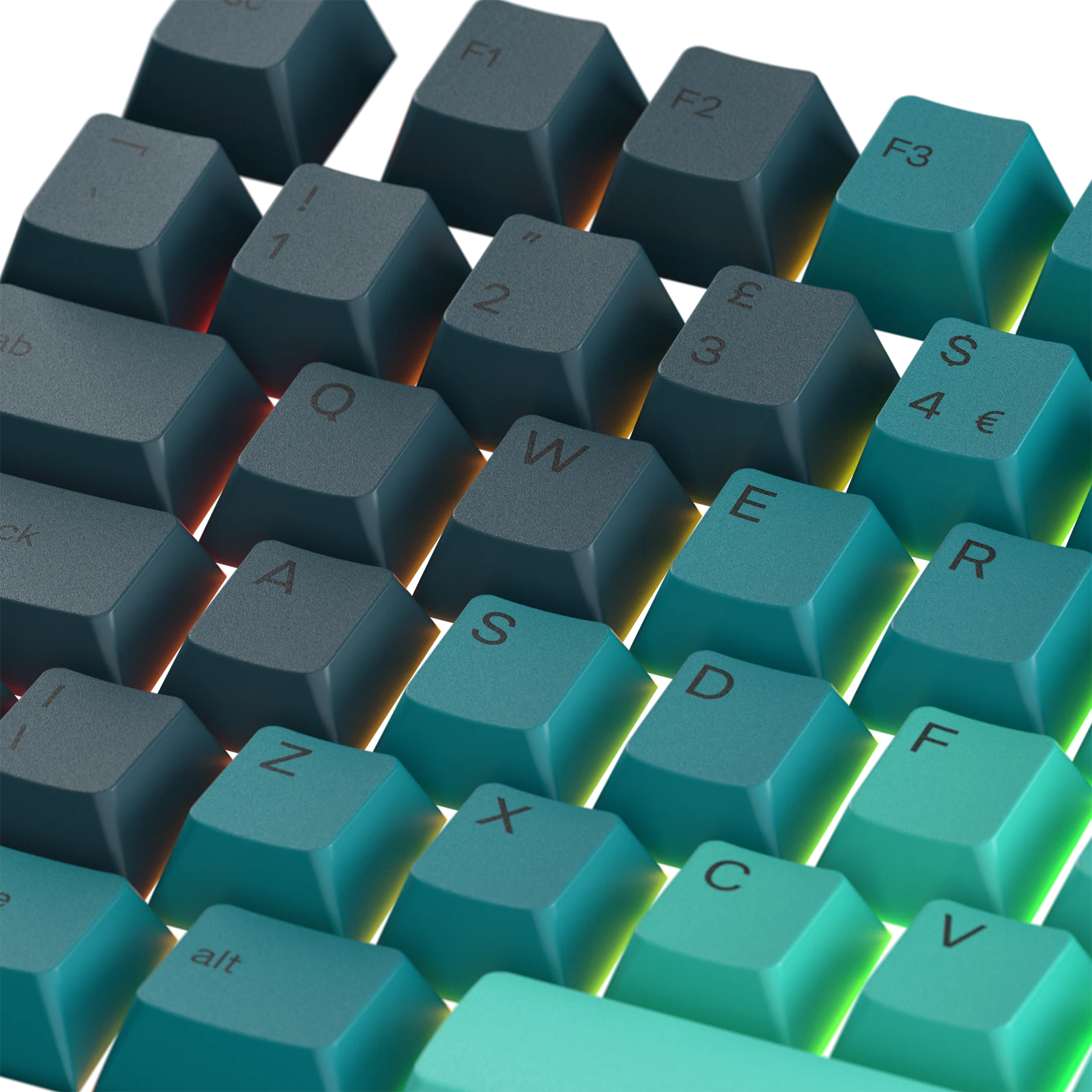 Rainforest Themed Custom Keycaps for Mechanical Keyboards - Durable PBT Material, Cherry MX Compatible - Perfect for Gaming, Typing & Office Work