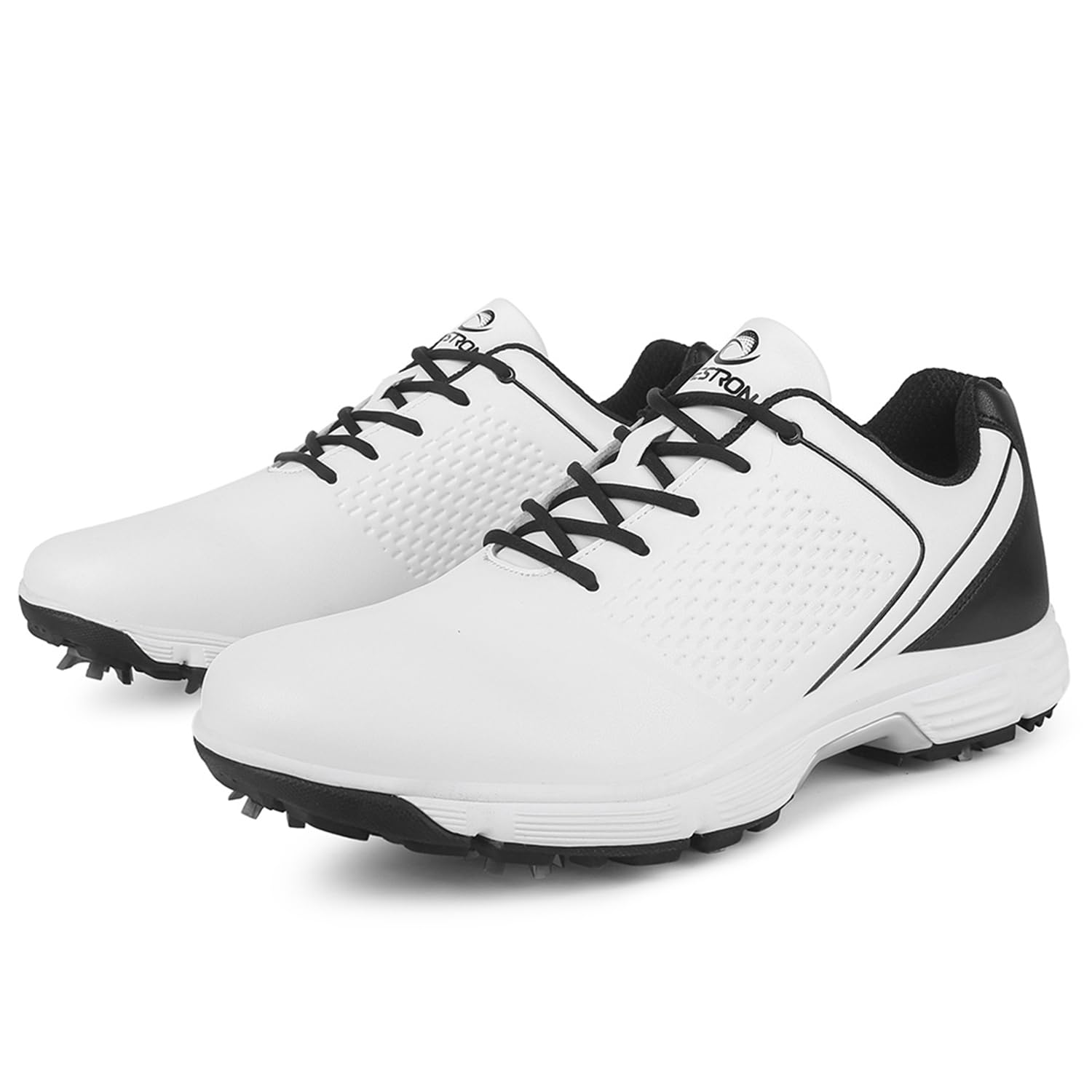 Waterproof Golf Shoes for Men with Spikes - Lightweight & Comfortable Golf Sneakers for Outdoor Walking & Golfing - Perfect for Golfers on Wet or Dry Courses