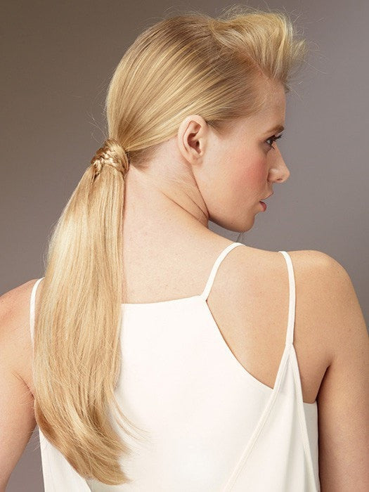 2 in 1 Clip-In Synthetic Hair Extensions (1 Piece) - Natural Look & Easy to Use for Daily Styling, Parties & Cosplay