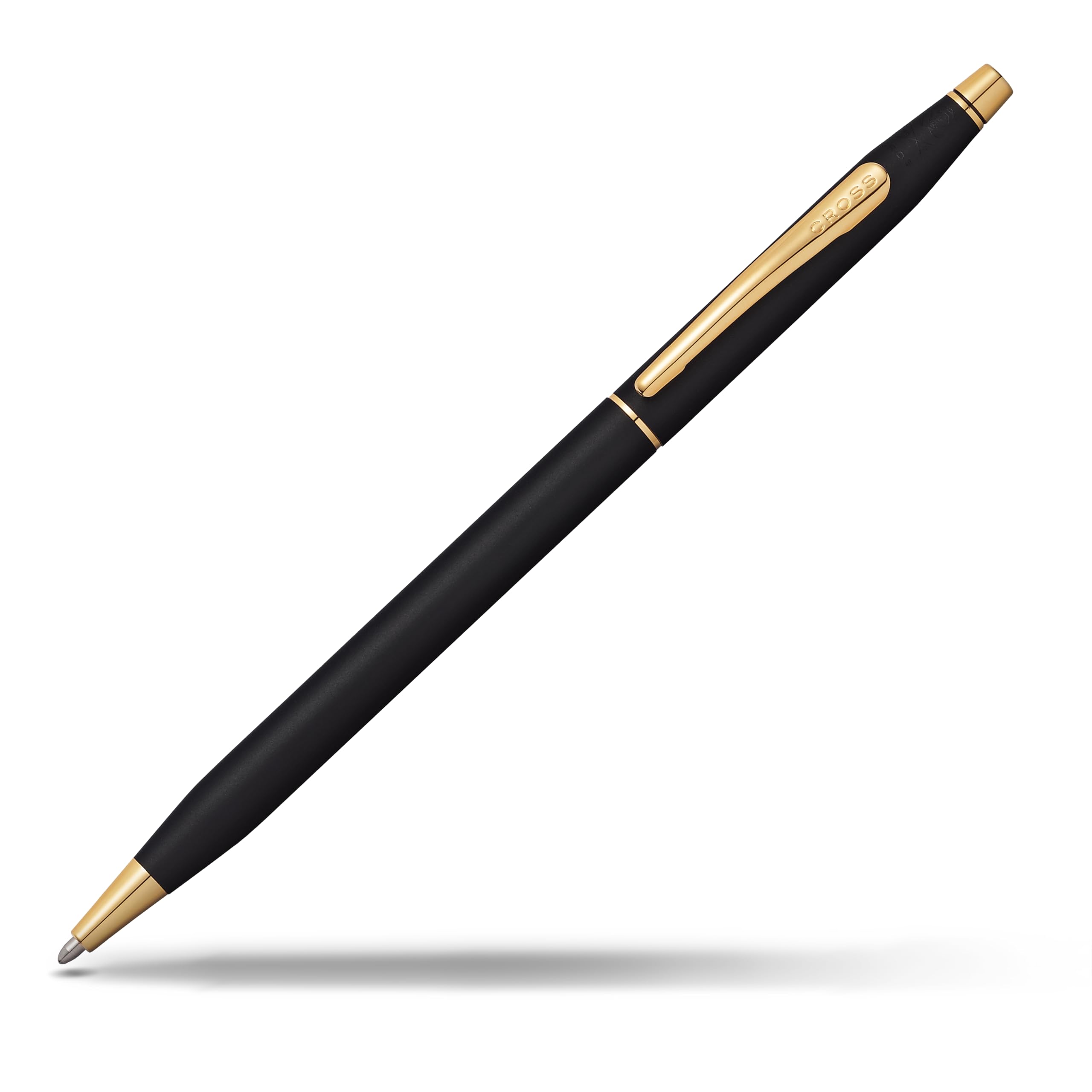Cross Classic Ballpoint Pen - Premium Stainless Steel Retractable Ballpoint Pen with Comfort Grip - Perfect for Office, School, Business Gifts & Everyday Writing