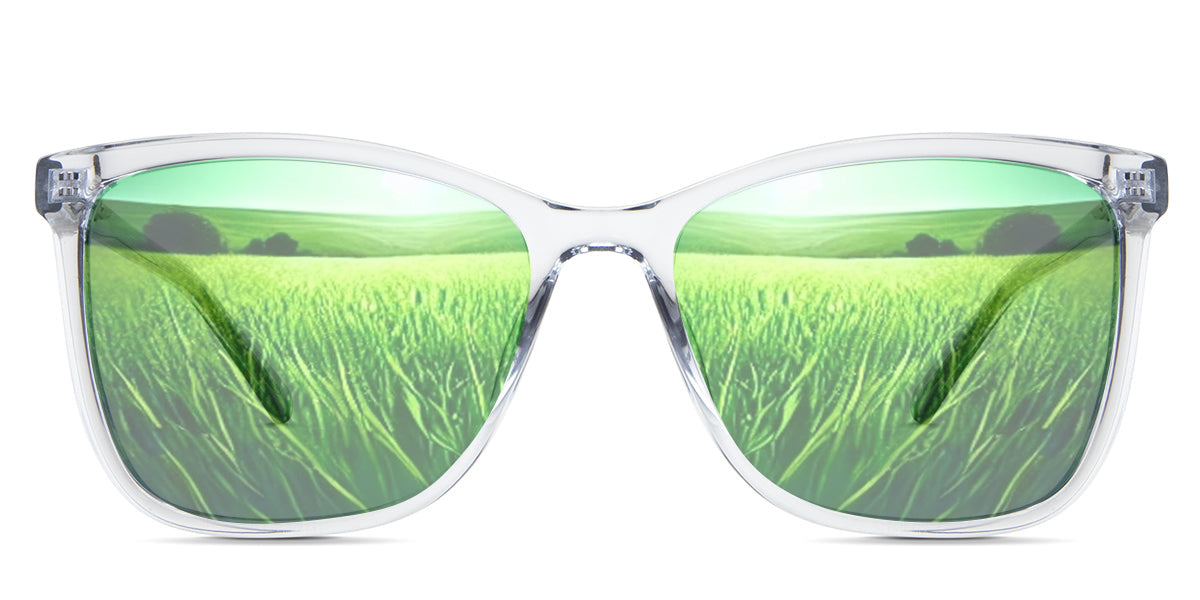 Yassi Women's Prescription Tinted Glasses - Stylish & UV Protection Eyewear for Driving, Reading & Outdoor Activities