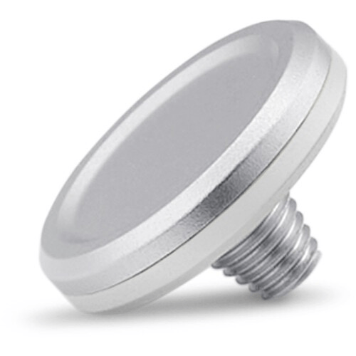 Leica Soft Release Button - Aluminum Silver Shutter Release for Leica Cameras - Perfect for Street & Portrait Photography