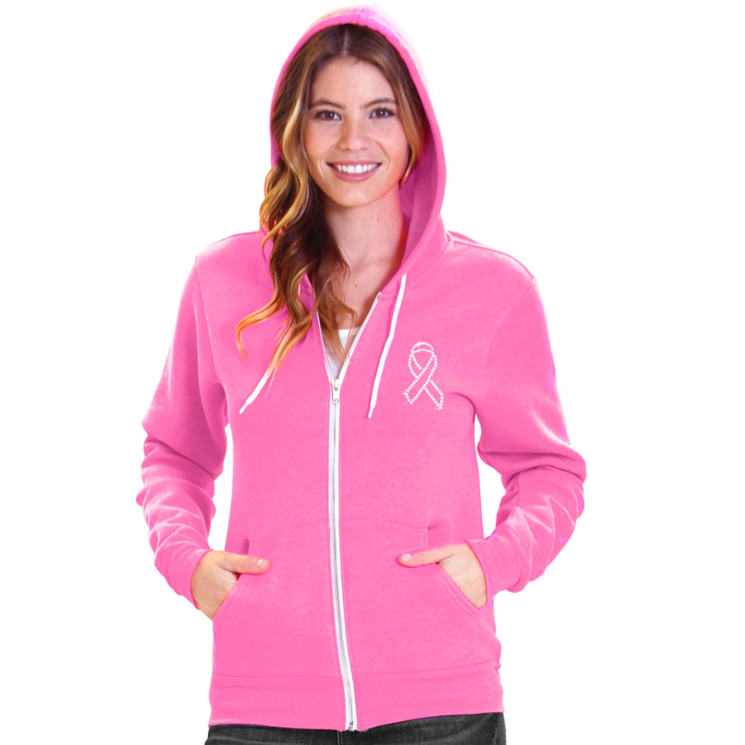Pink Rhinestone Sash for Breast Cancer Survivors - Sparkling Awareness Ribbon Shirt - Perfect for Walks, Fundraisers & Support Events
