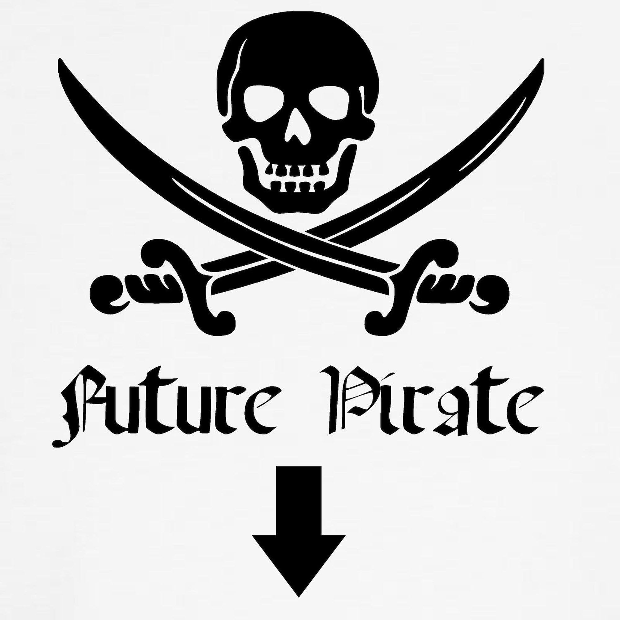 Future Pirate Maternity Top - Women's Ruched Side Maternity T-Shirt for Pregnancy Comfort | Perfect for Pirate-Themed Baby Showers & Maternity Photos