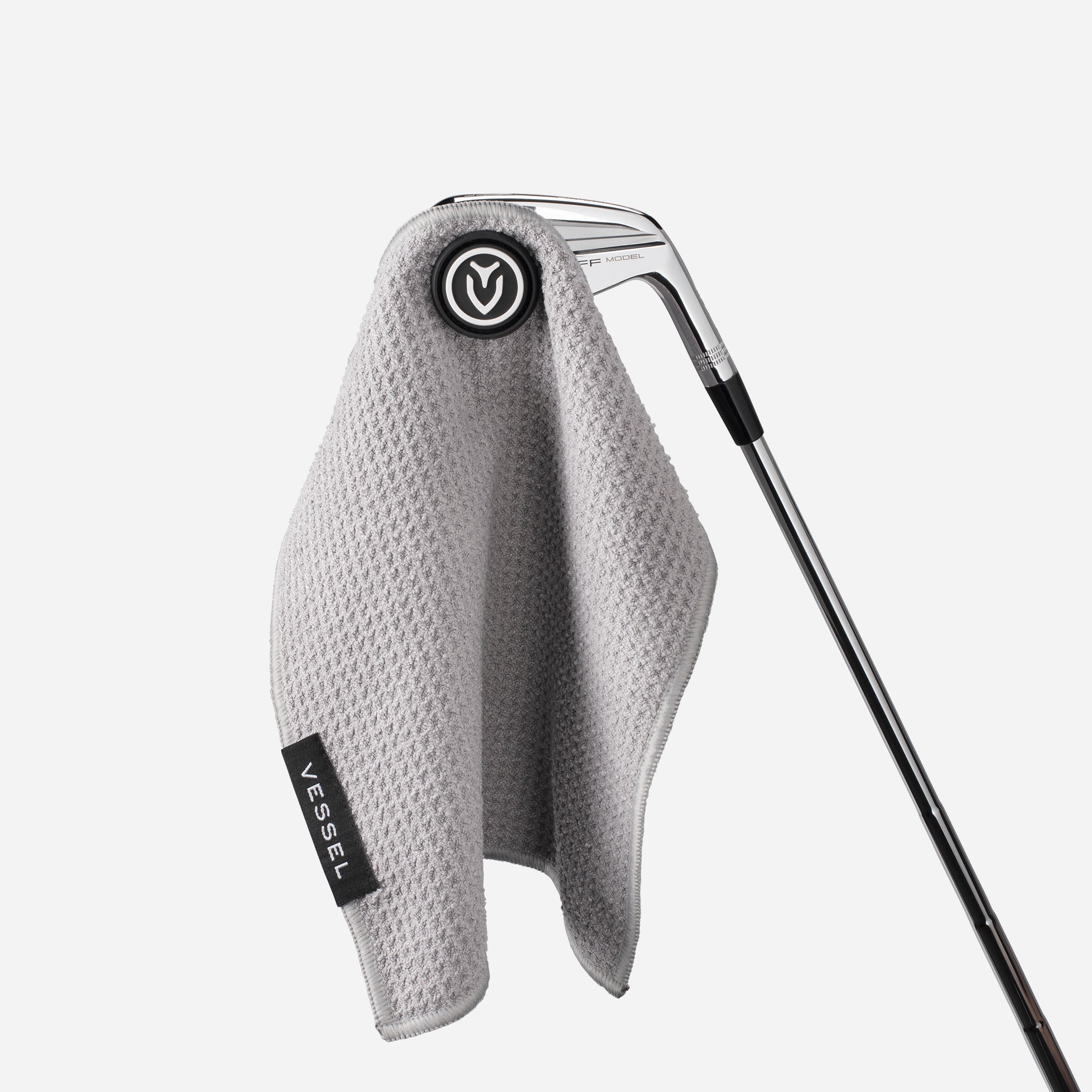 Magnetic Golf Towel - 10” x 10” Microfiber Golf Accessories for Club Cleaning | Perfect for Golfers, Carts & Bags