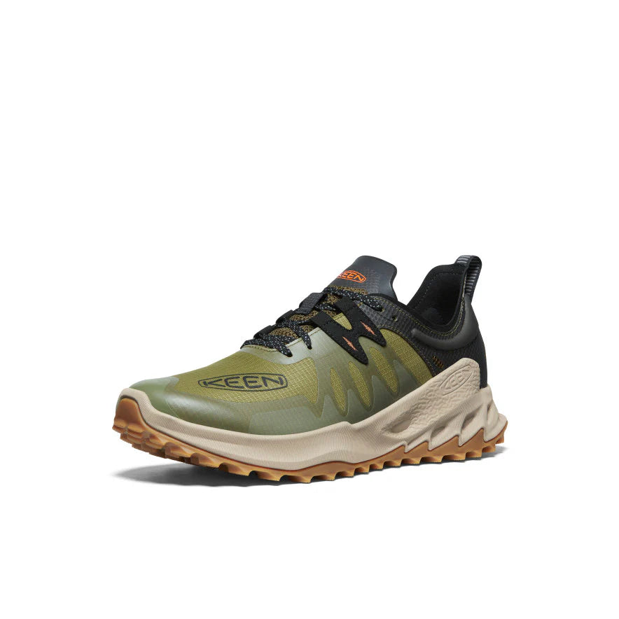 Men's Zionic Speed Running Shoes - Dark Olive/Scarlet Ibis Colorway | Lightweight & Breathable for Marathon Training, Gym Workouts & Daily Wear