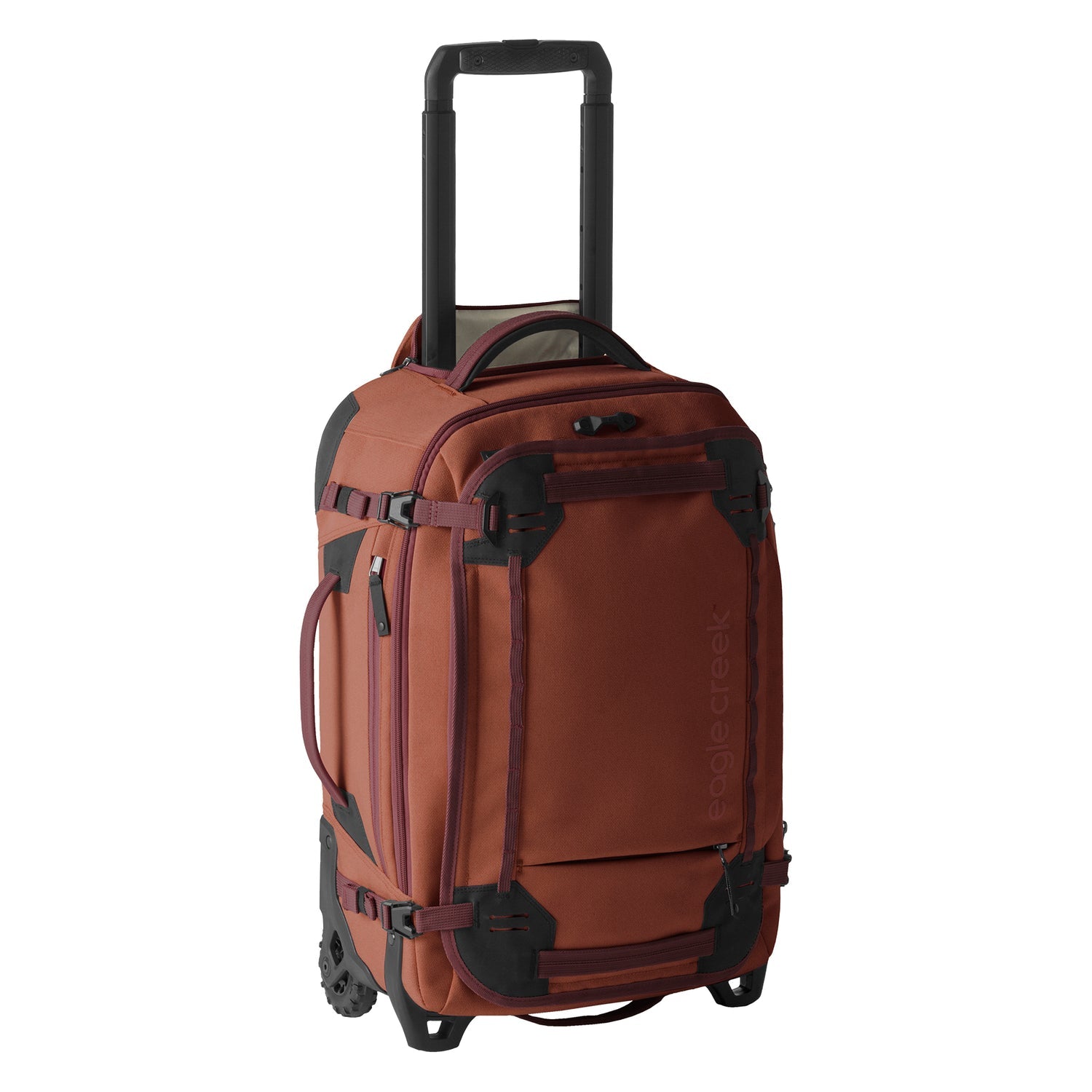 Eagle Creek Gear Warrior XE 2 Wheel Convertible Carry On Luggage - Durable Expandable Suitcase for Travel, Business Trips & Weekend Getaways