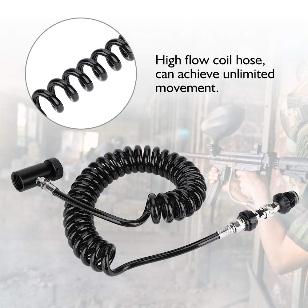 Joyzan Heavy Duty Paintball Hose with O-Ring - for Airsoft & Compressed Air Tanks