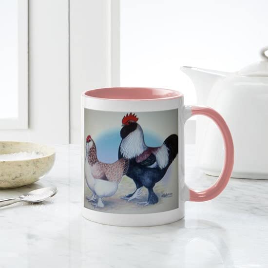 Salmon Faverolle Ceramic Coffee Mug 11 oz (325 ml) - Perfect for Home, Office & Gifts | CafePress