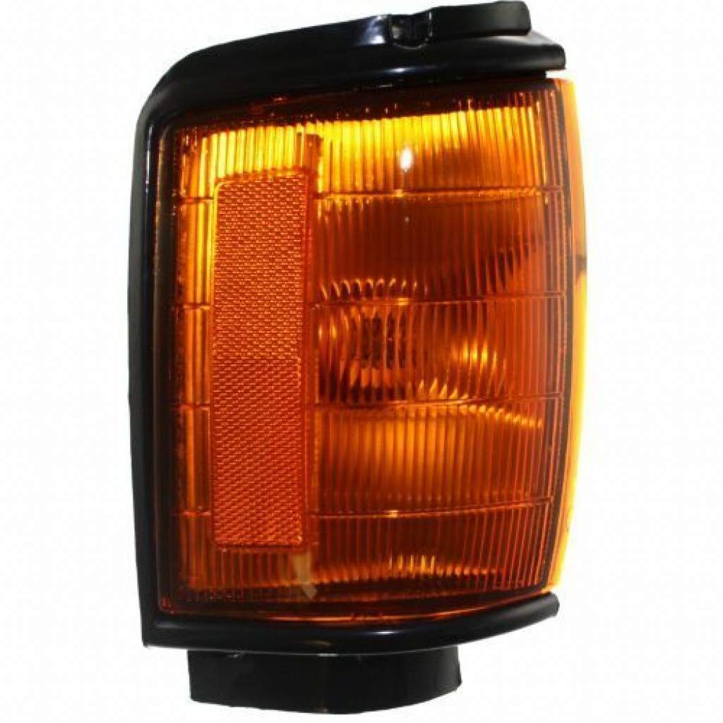 1984-1986 Toyota Pickup Replacement Park/Clearance Light - Passenger Side TO2521158 Compatible with 81610-89143 | Durable Black Housing | Perfect for Off-Roading & Night Driving