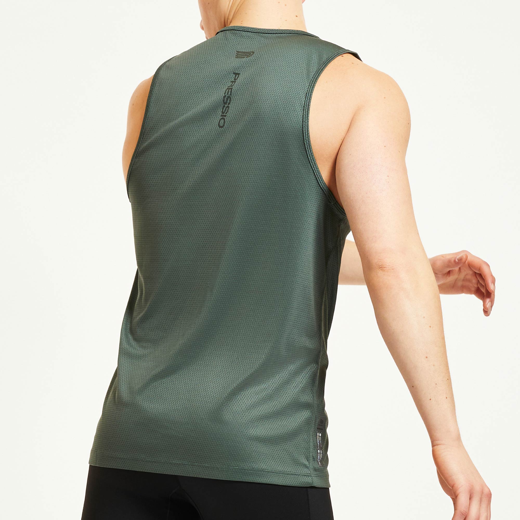 Men's Hāpai Singlet Tank Top - Breathable Workout Shirt for Gym & Running - Comfortable Athletic Sleeveless Shirt for Fitness Training & Summer Wear