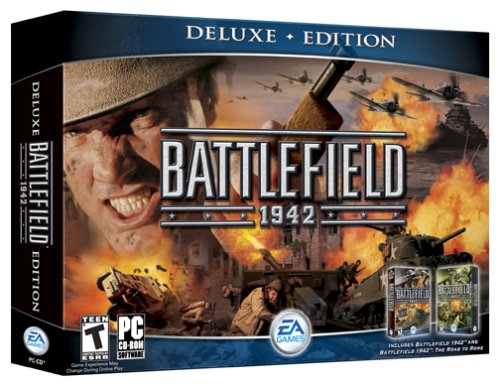 Battlefield 1942: Deluxe Edition PC Game - WWII First-Person Shooter with Multiplayer Mode | Perfect for War Game Enthusiasts & Online Battles