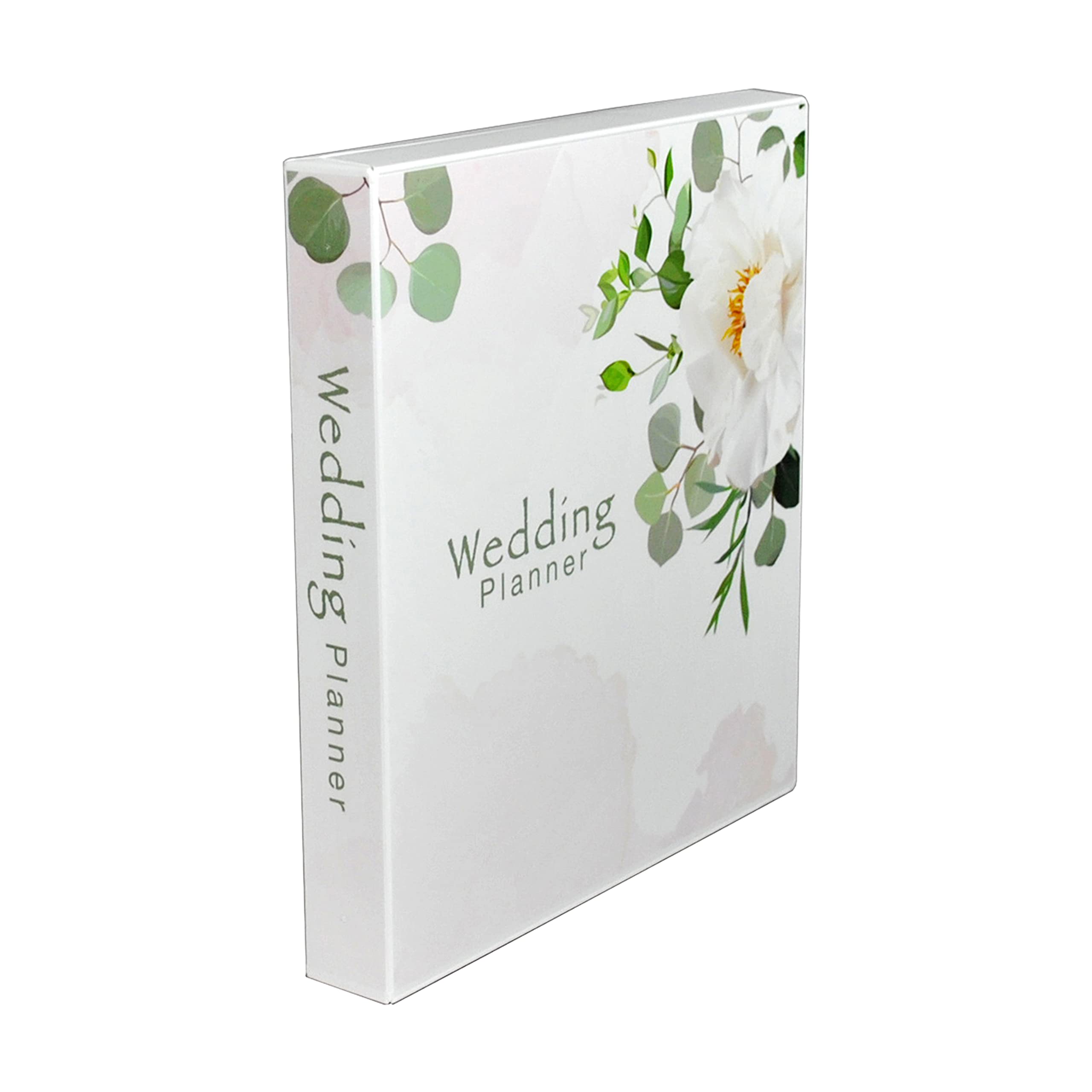 UniKeep Wedding Planning Binder Kit Organizer - Floral Design 2021 Edition (33 Pages, Standard Size) | Perfect for Brides, Wedding Planners & DIY Couples | Budget Tracking, Guest Lists & Venue Planning