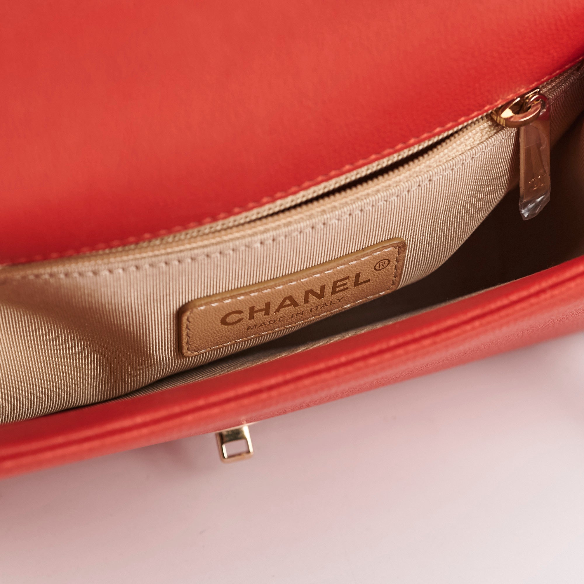 Chanel Seasonal Flap Red Crossbody Bag for Women - Luxury Leather Shoulder Bag - Perfect for Date Night, Parties & Special Occasions