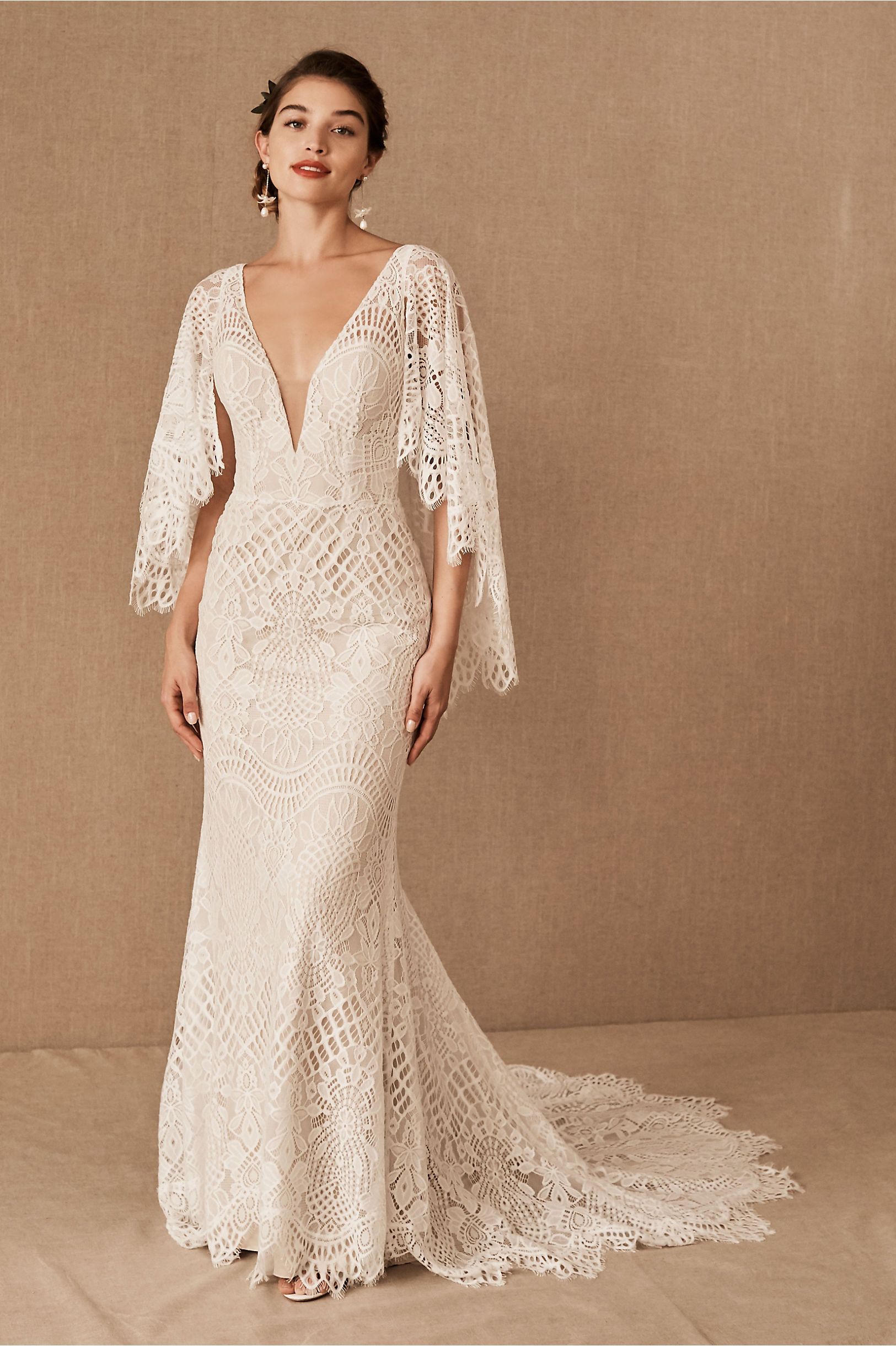 BHLDN Odalis Gown - Elegant Wedding Dress for Brides | Perfect for Beach Weddings, Garden Ceremonies & Formal Events