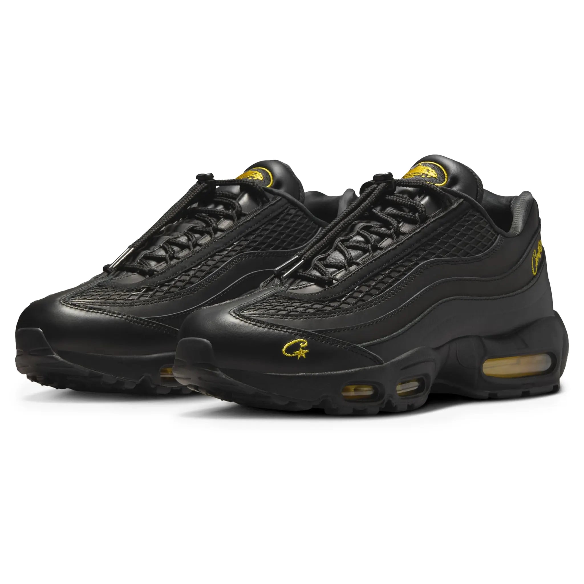 Corteiz x Nike Air Max 95 Honey Black Sneakers - Men's Running Shoes for Casual Wear & Street Style