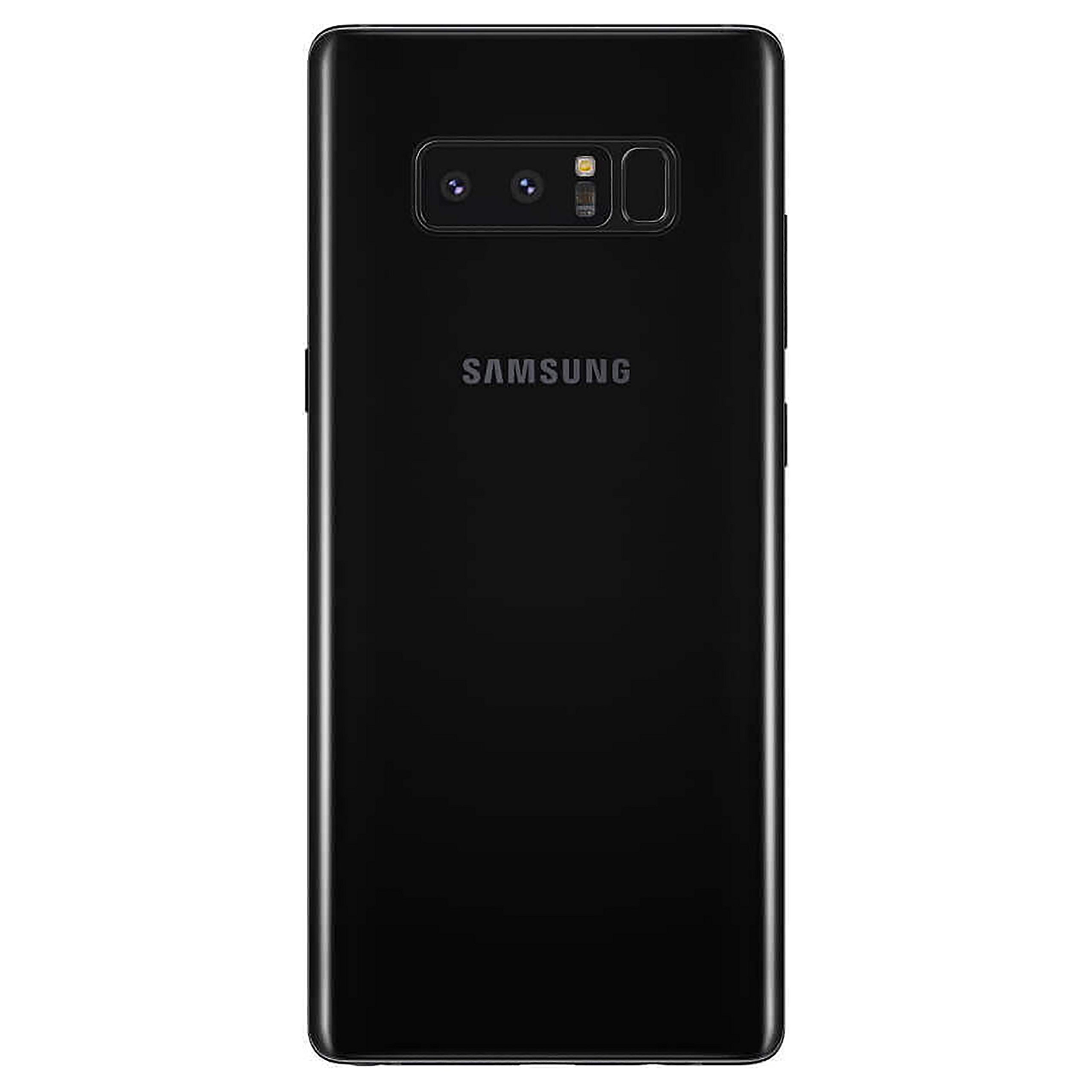 Samsung Galaxy Note 8 64GB Unlocked Smartphone - Midnight Black | Dual 12MP Camera, 6.3