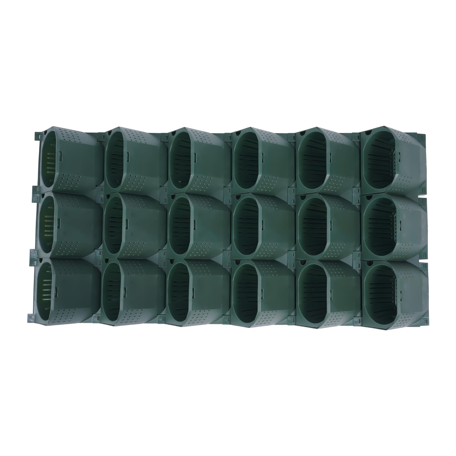 Vertical Self-Watering Wall-Mounted Garden Growing System - 36 Pocket Outdoor Hanging Planters for Balcony, Patio & Home Decoration | Perfect for Growing Herbs, Flowers & Small Vegetables