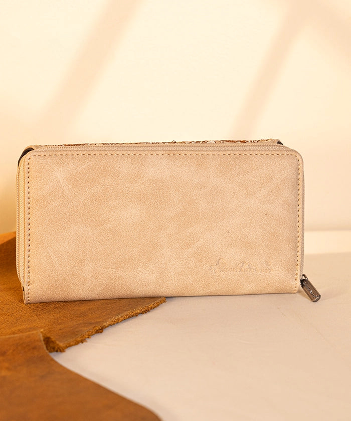 Montana West Embroidered Wallet for Women - Stylish Leather Clutch with RFID Protection | Perfect for Travel, Shopping & Everyday Use