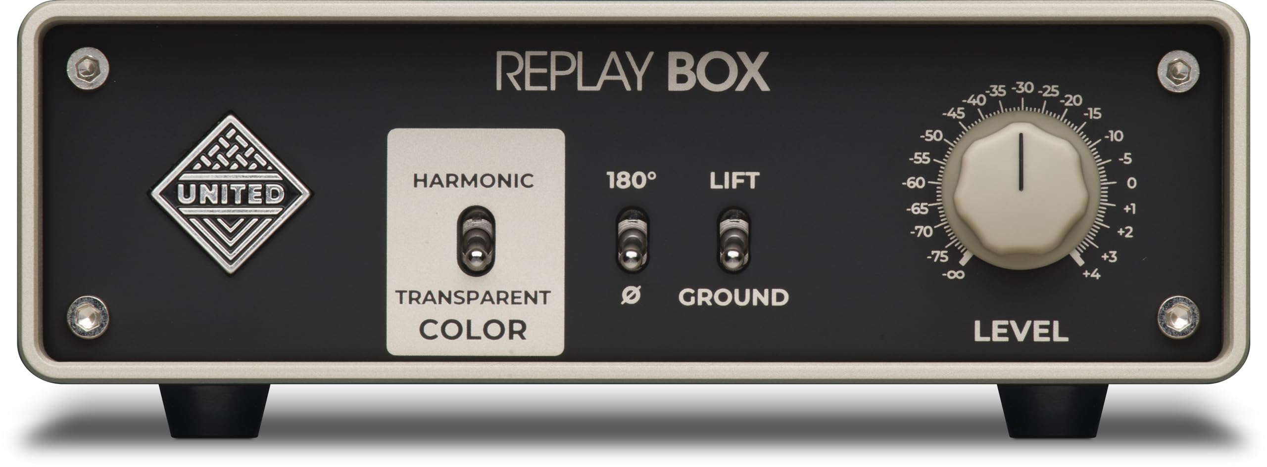 United Studio Technologies Replay Box - Professional Dual Transformer Reamplification Box for Guitar & Bass - Perfect for Studio Recording & Live Performances