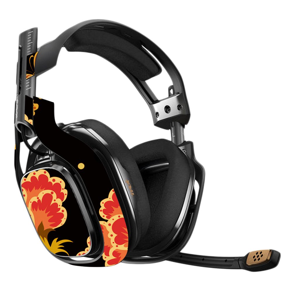 MightySkins Vinyl Decal Wrap Cover for Astro A40 3rd Gen Gaming Headset - Flower Dream Design | Protective, Durable & Customizable Skin | Easy to Apply & Remove | Made in USA | Perfect for Gaming, Streaming & Personalization