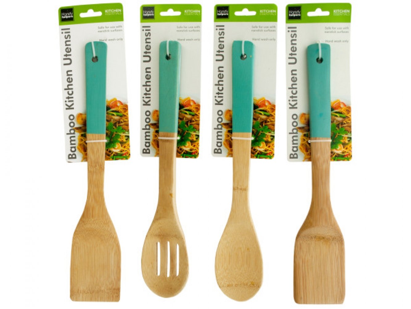 Premium Bamboo Kitchen Utensil Set - 48-Piece Eco-Friendly Cooking Tools for Home Chefs | Perfect for Cooking, Baking & Serving | Dishwasher Safe & Sustainable Kitchenware