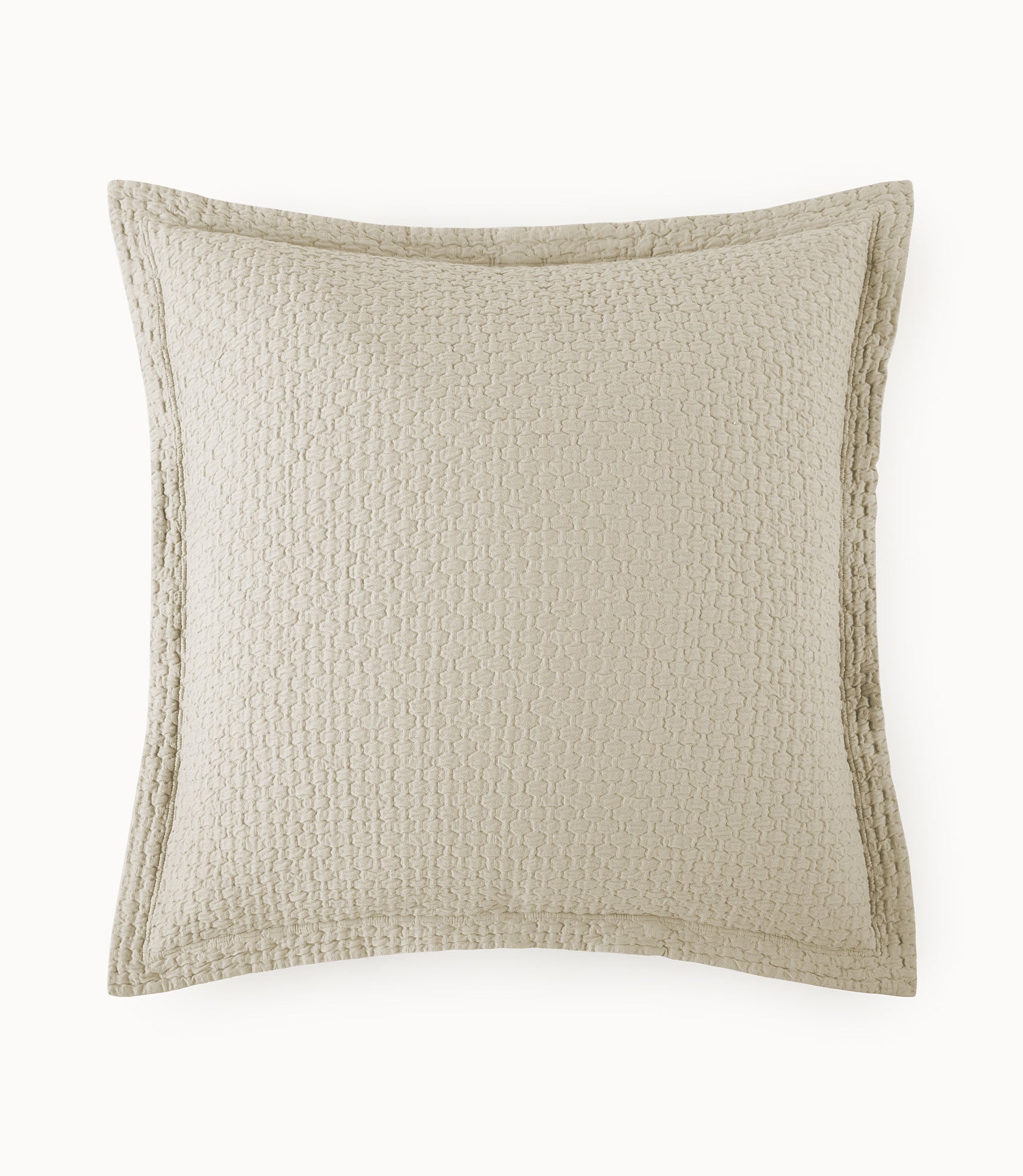 Juliet Matelassé Sham - Luxury Quilted Pillow Cover for Bedroom Decor, Home Styling & Elegant Interior Design