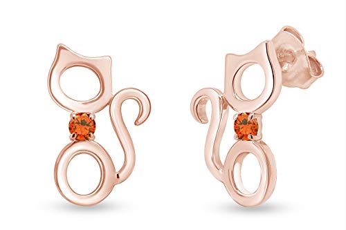 Rose Gold Over - Simulated Citrine