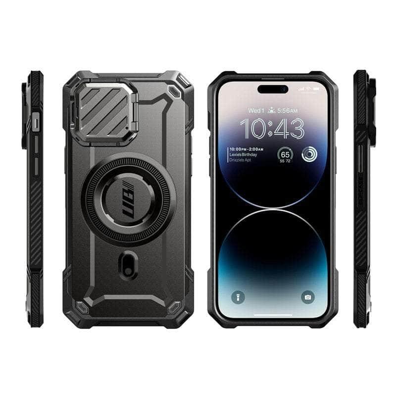 SUPCASE iPhone 15 Pro Max Mag XT Shockproof Full Body Protective Case with Magnetic Ring - Perfect for Outdoor Adventures, Work & Daily Use