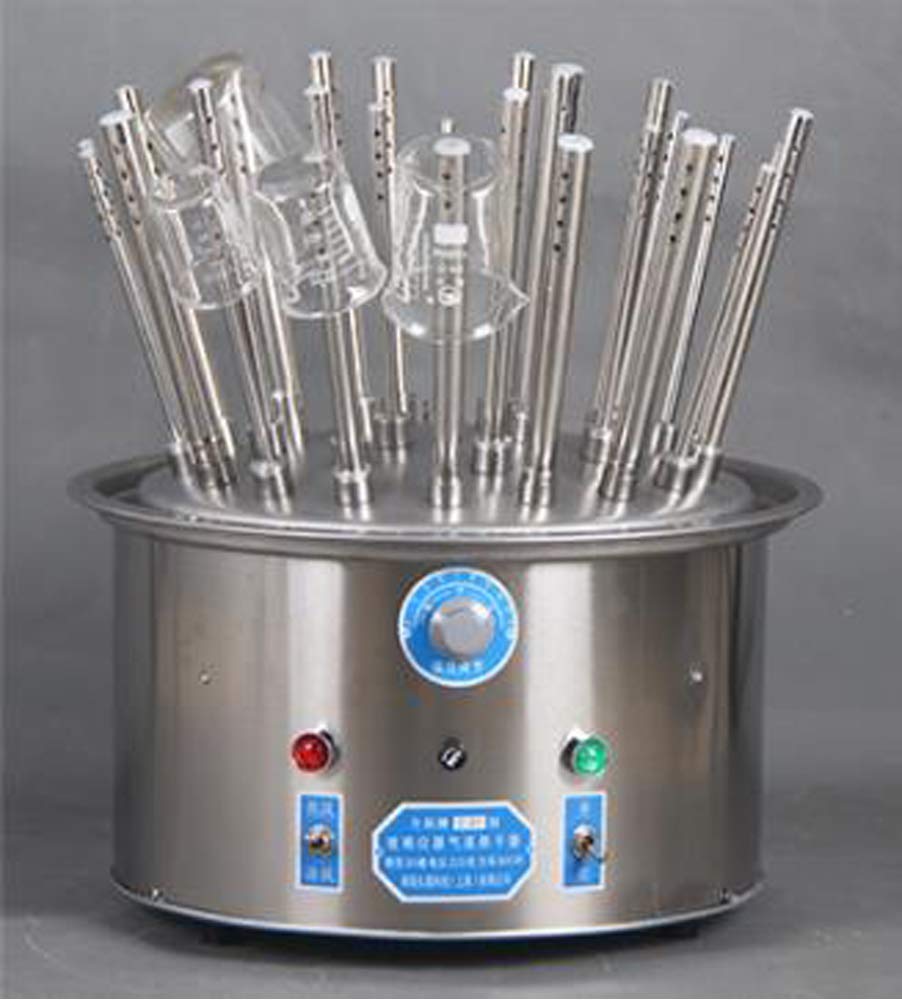 Stainless Steel Electric Air Flow Dryer Desiccator for Lab Glassware, Dental Tubes & Bottles - Fast Drying for Laboratory, Dental Clinic, and Medical Equipment