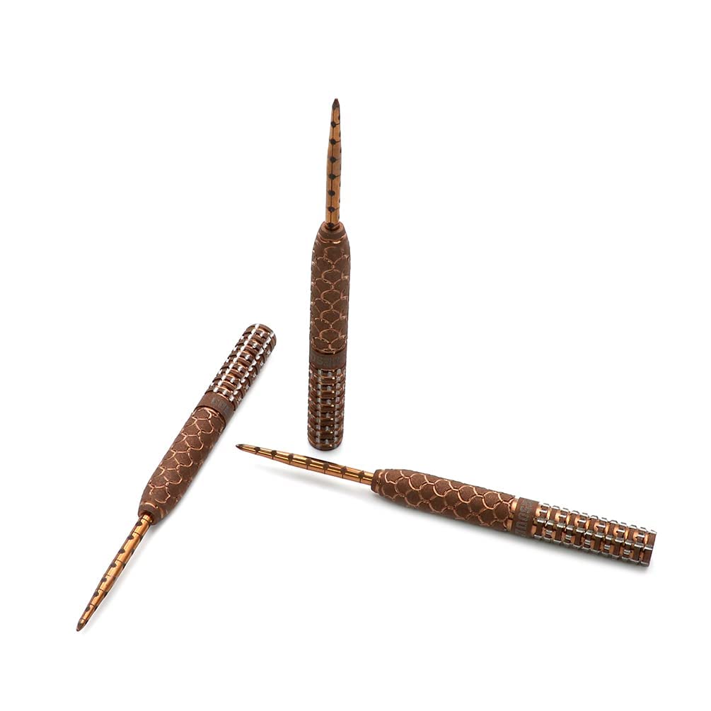 CUESOUL 90% Tungsten Steel Tip Darts Set - 21g/22g/23g Oil Paint Finish for Cocktail, COLA Beer & Draft Beer | Professional Bar, Pub & Home Dart Game Accessories