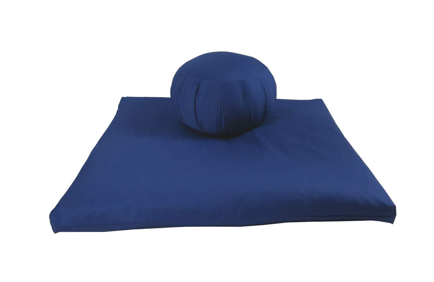 Premium Kapok Zafu & Zabuton Meditation Cushion Set (2-Piece) - Comfortable Floor Seating for Yoga, Zen Meditation, and Mindfulness Practice at Home or Studio