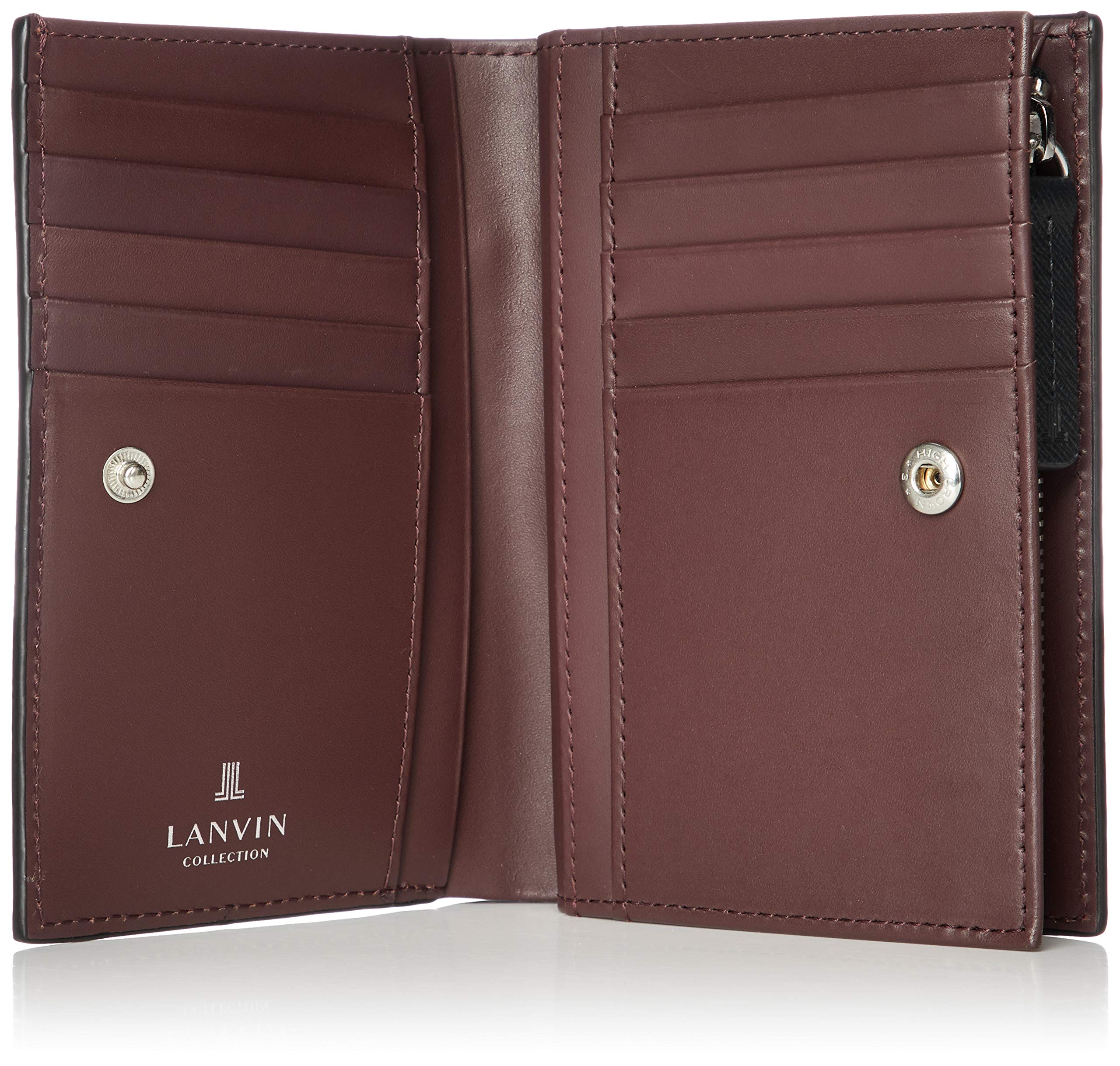 Men's Kuleur de Van Slim Folding Wallet with Coin Pocket - RFID Blocking Leather Bifold Wallet for Cash & Cards - Perfect for Travel, Business & Everyday Use