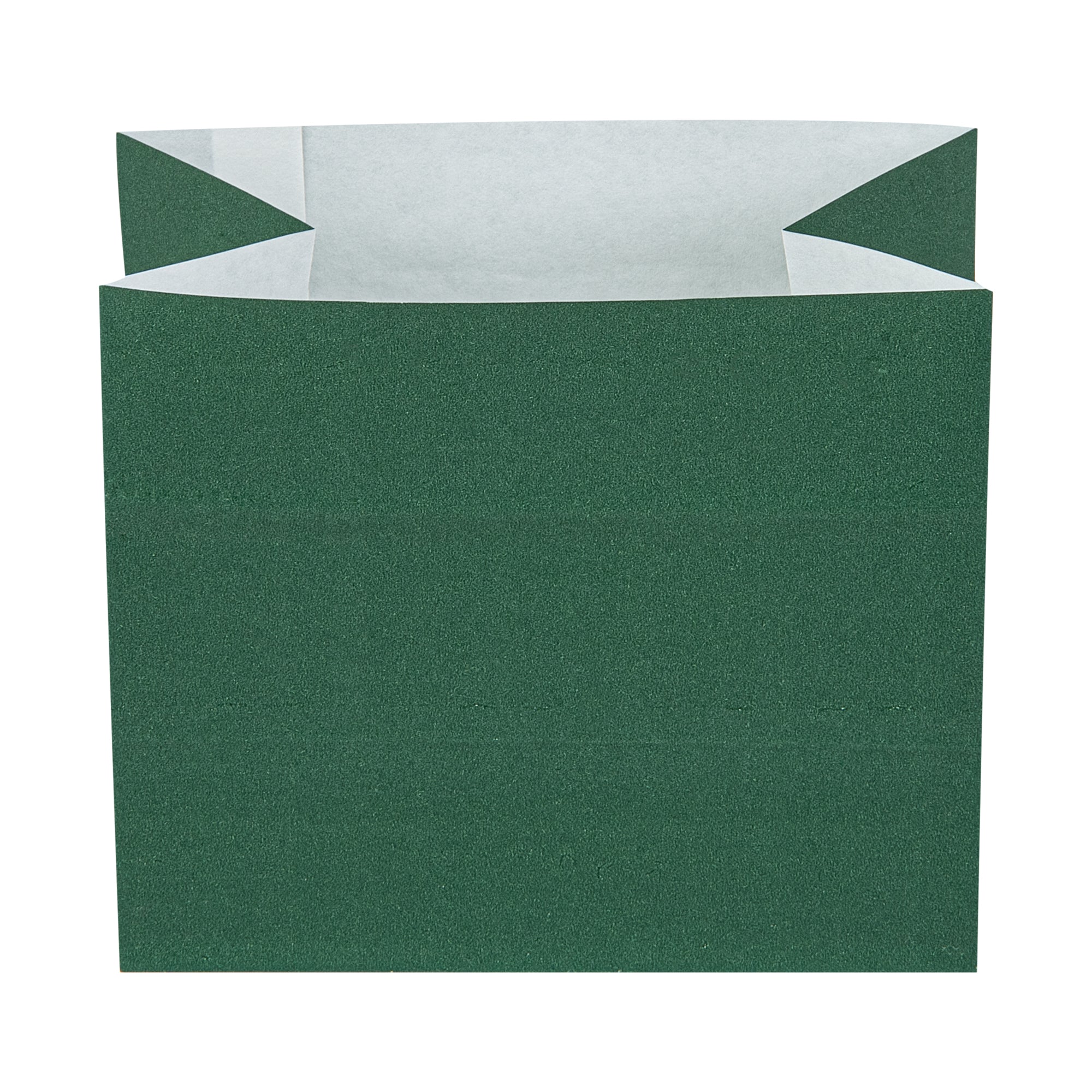 Eco-Friendly Forest Green Paper Snack Bags - 4.25