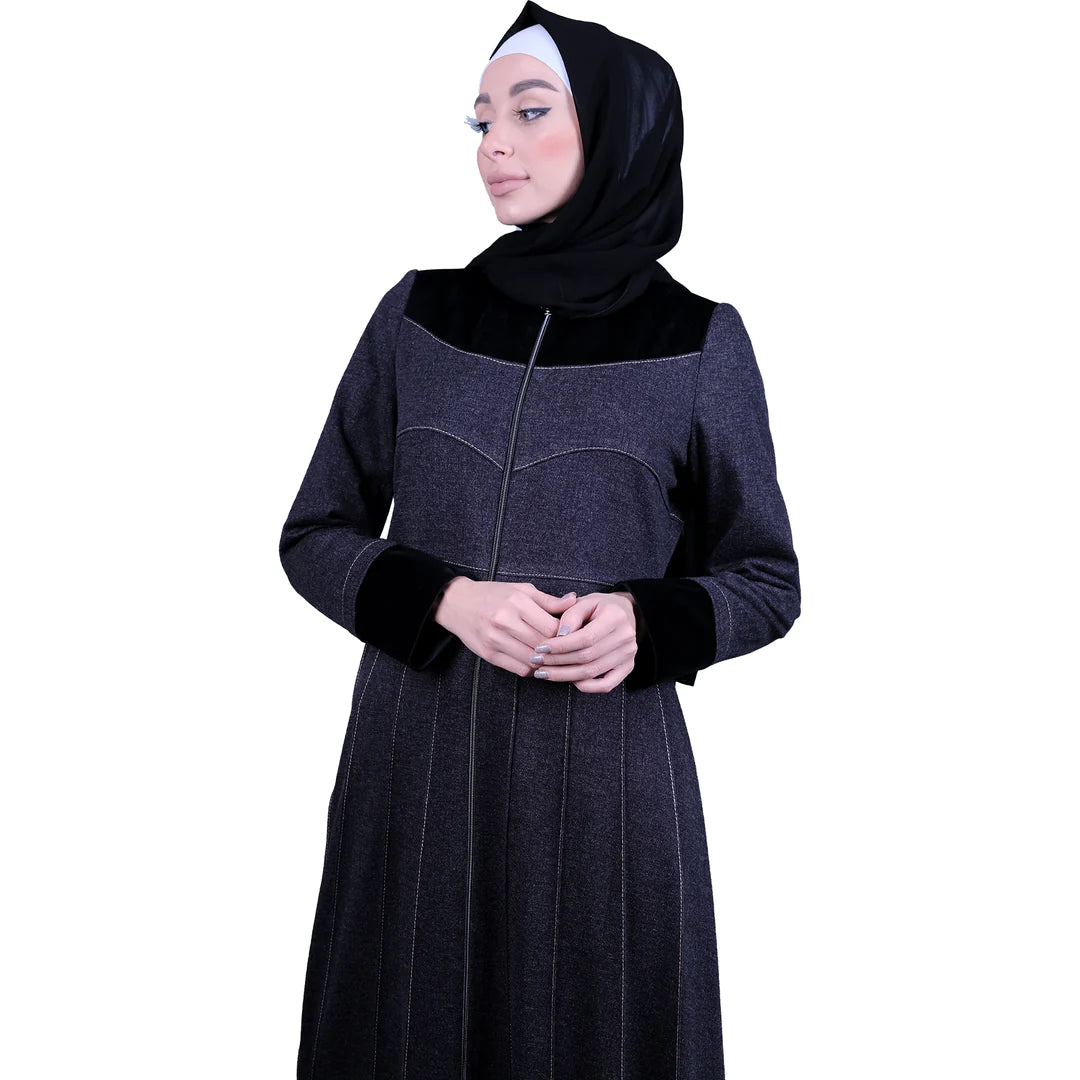 Stylish Wool Jilbab for Women - Modest Islamic Fashion Scarf - Perfect for Prayer, Daily Wear & Special Occasions